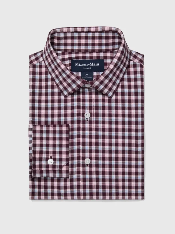 Mizzen+Main Men's Trim Leeward Dress Shirt sold by Saint Bernard