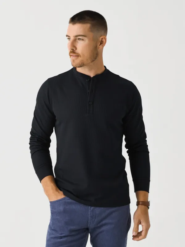 Mizzen+Main Men's Henderson Henley made by Mizzen+Main
