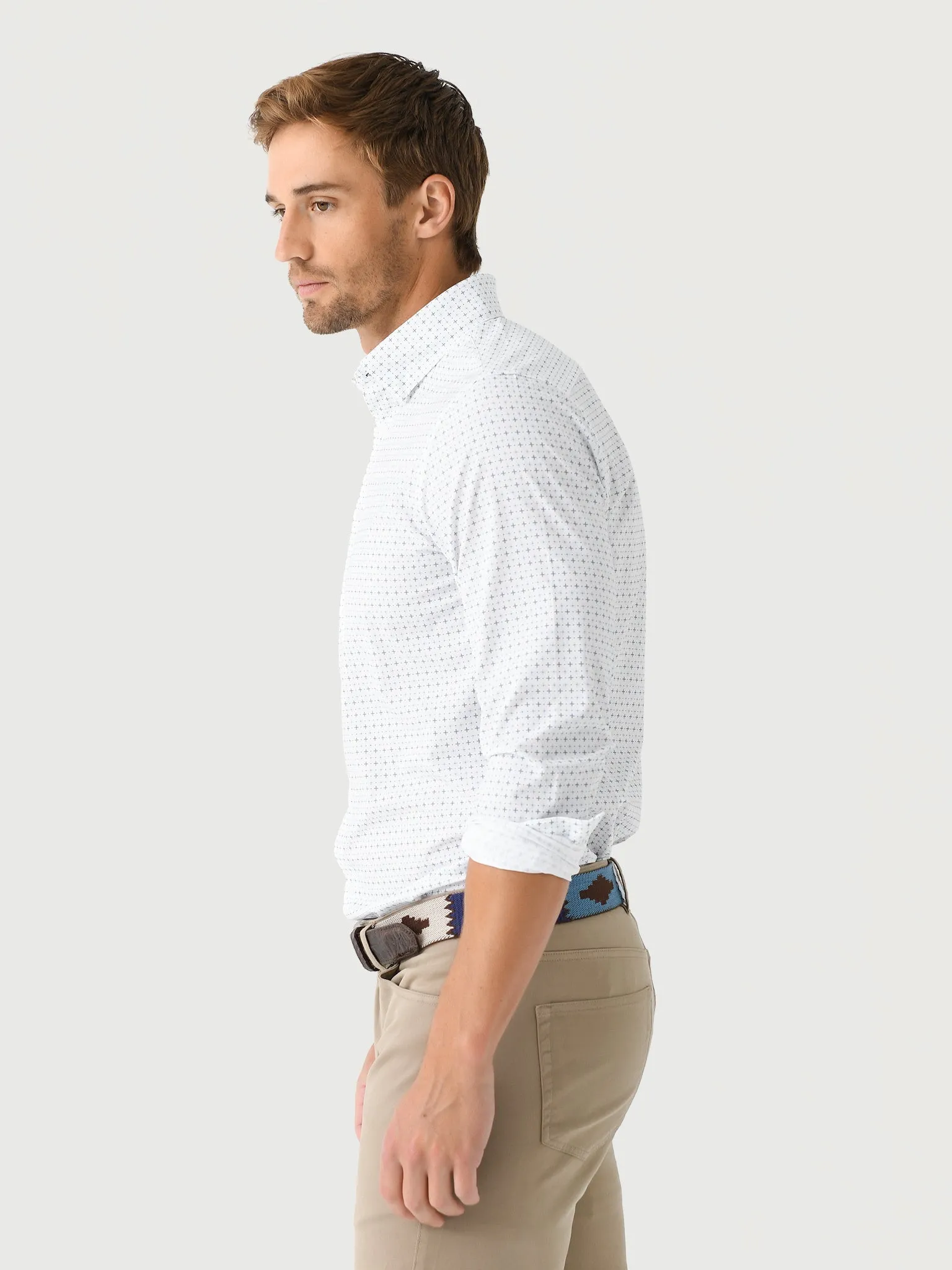 Mizzen+Main Men's Trim Leeward Dress Shirt sold by Saint Bernard product image thumbnail 3