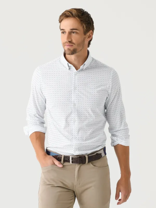 Mizzen+Main Men's Trim Leeward Dress Shirt sold by Saint Bernard