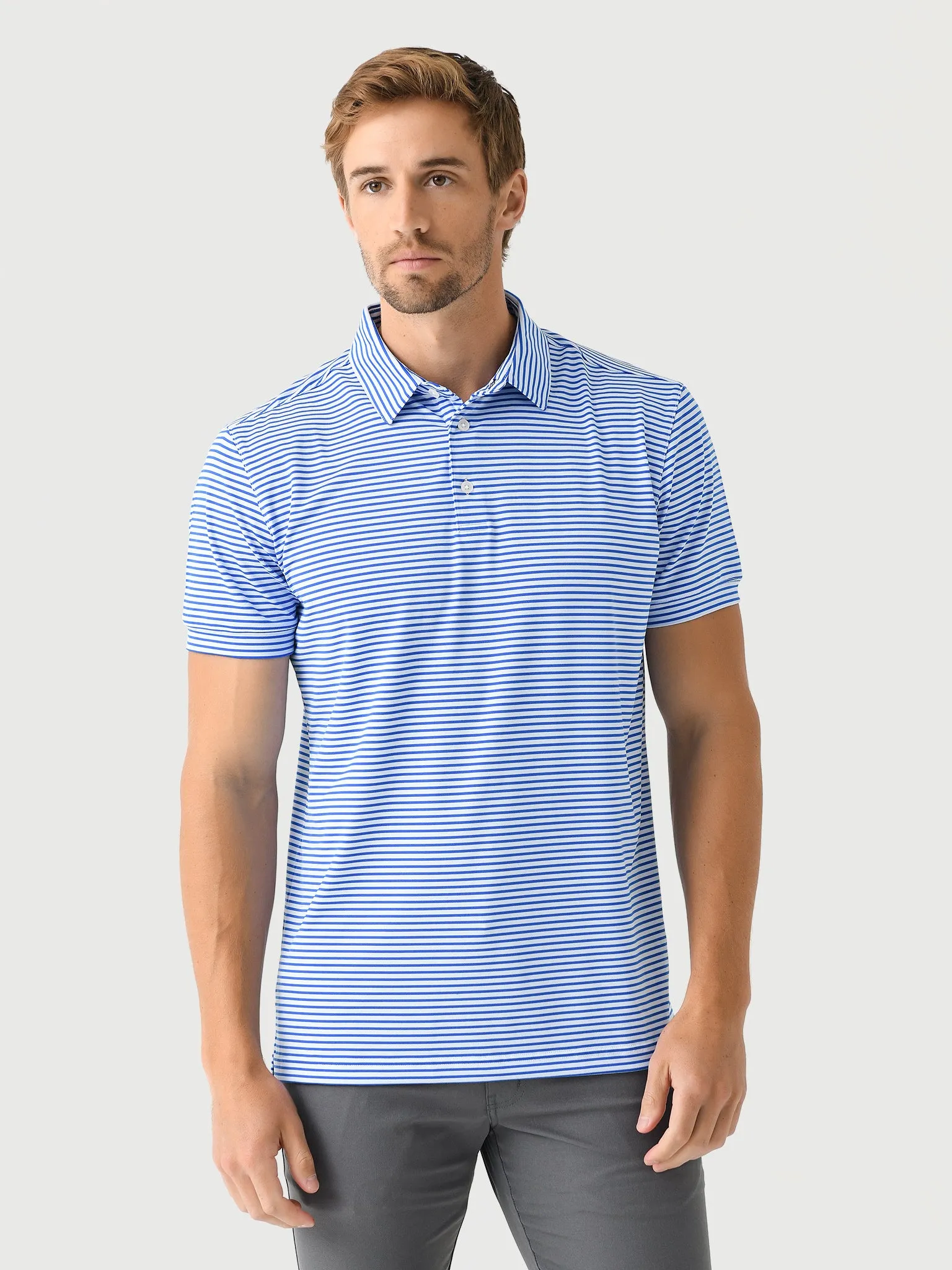 Mizzen+Main Men's Trim Versa Polo sold by Saint Bernard