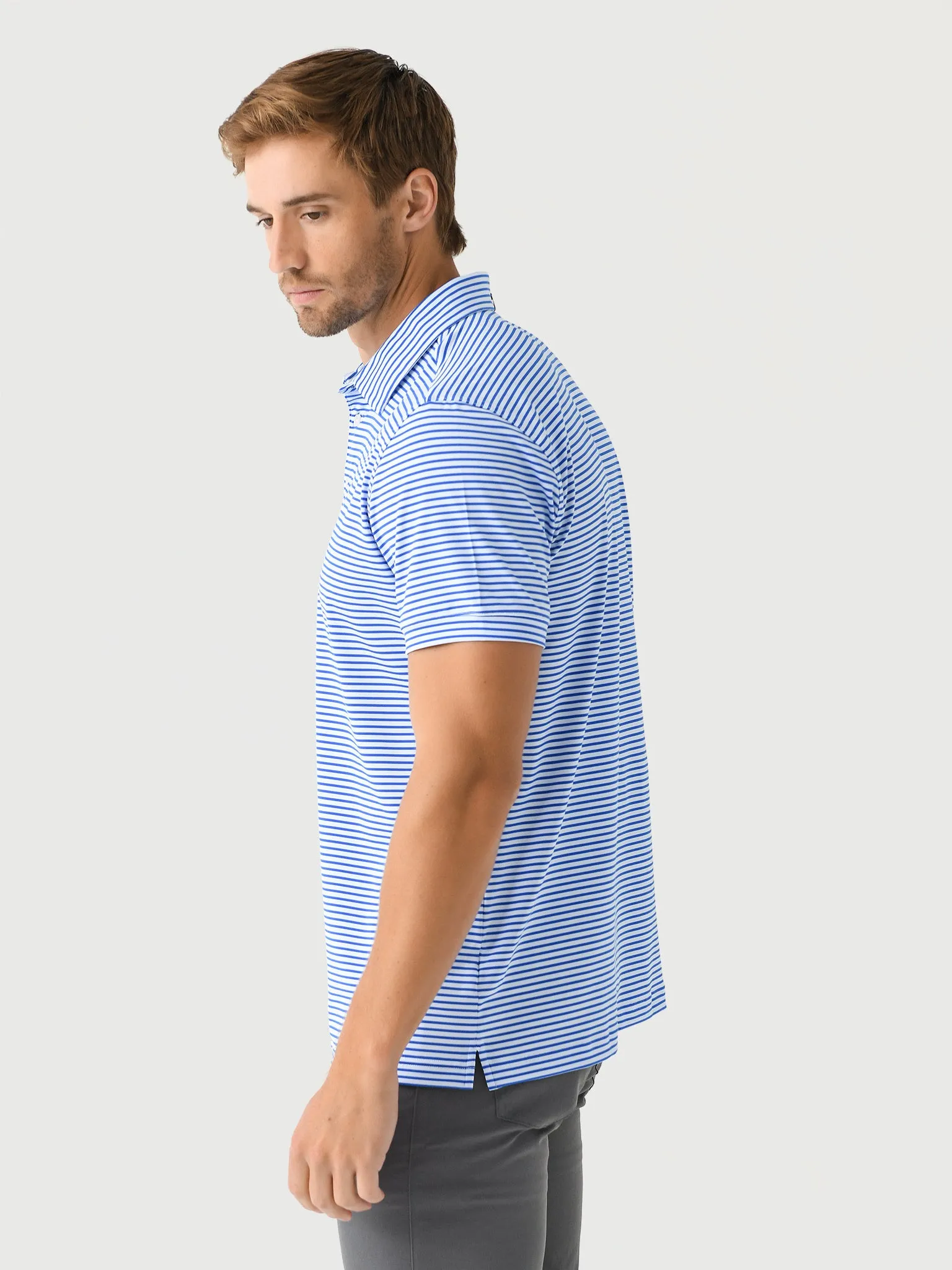Mizzen+Main Men's Trim Versa Polo sold by Saint Bernard product image thumbnail 3