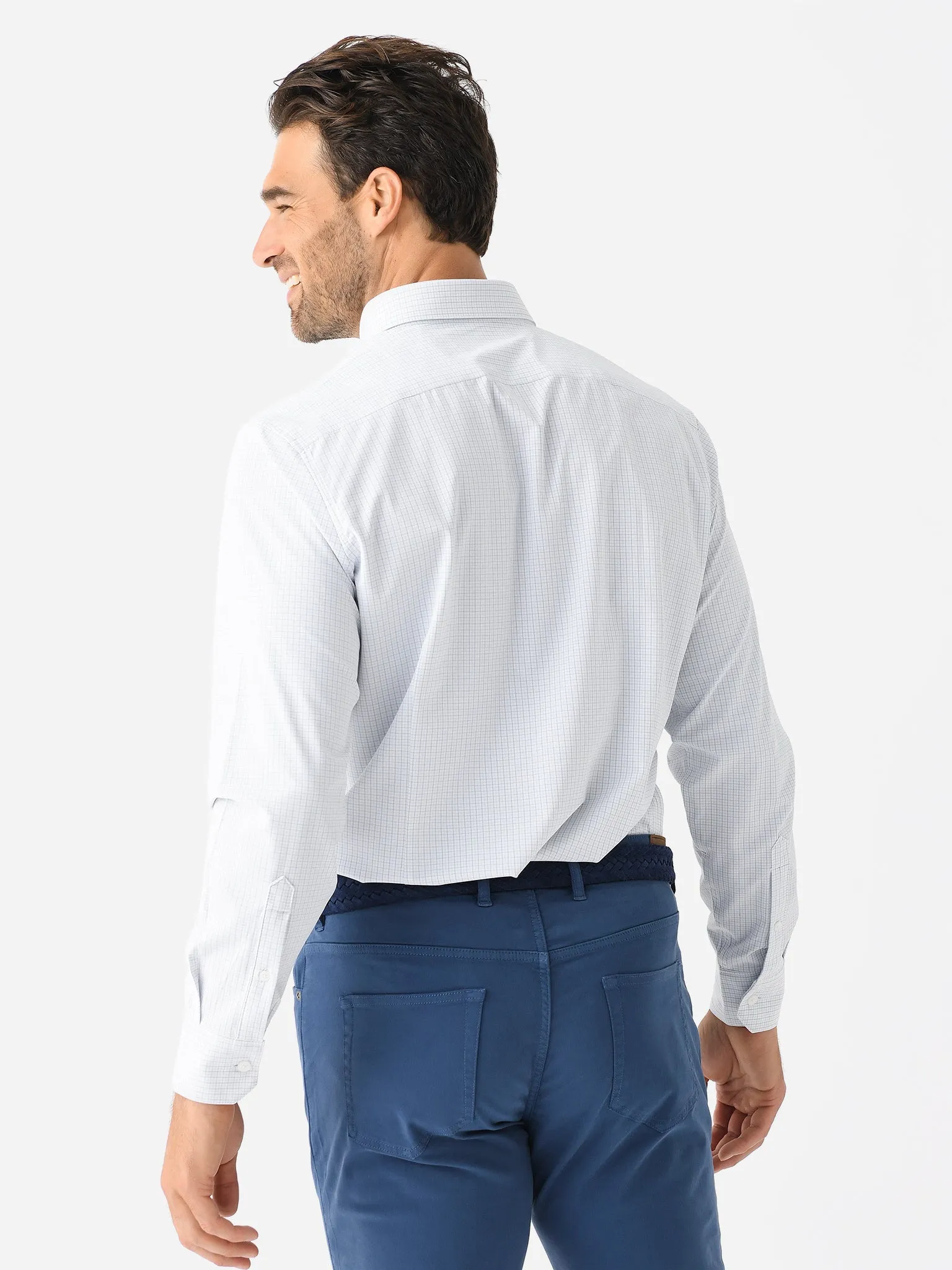 Mizzen+Main Men's Trim Leeward No Tuck Dress Shirt sold by Saint Bernard product image thumbnail 4