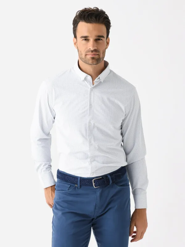Mizzen+Main Men's Trim Leeward No Tuck Dress Shirt sold by Saint Bernard