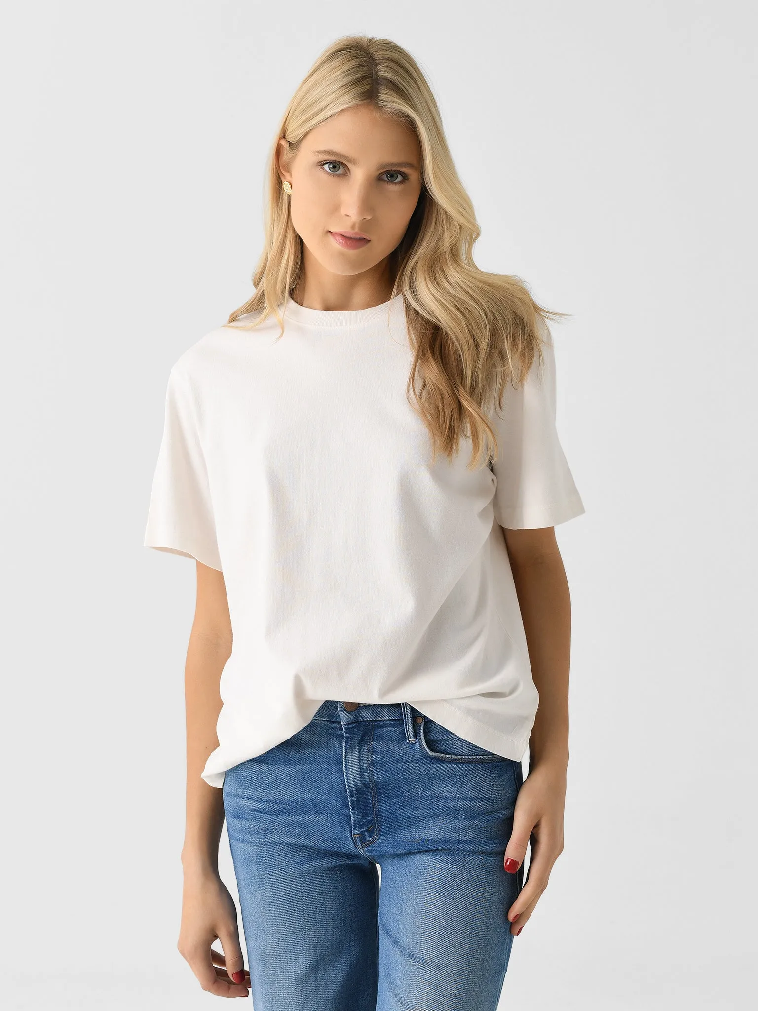 Agolde Women's Jay T-Shirt sold by Saint Bernard