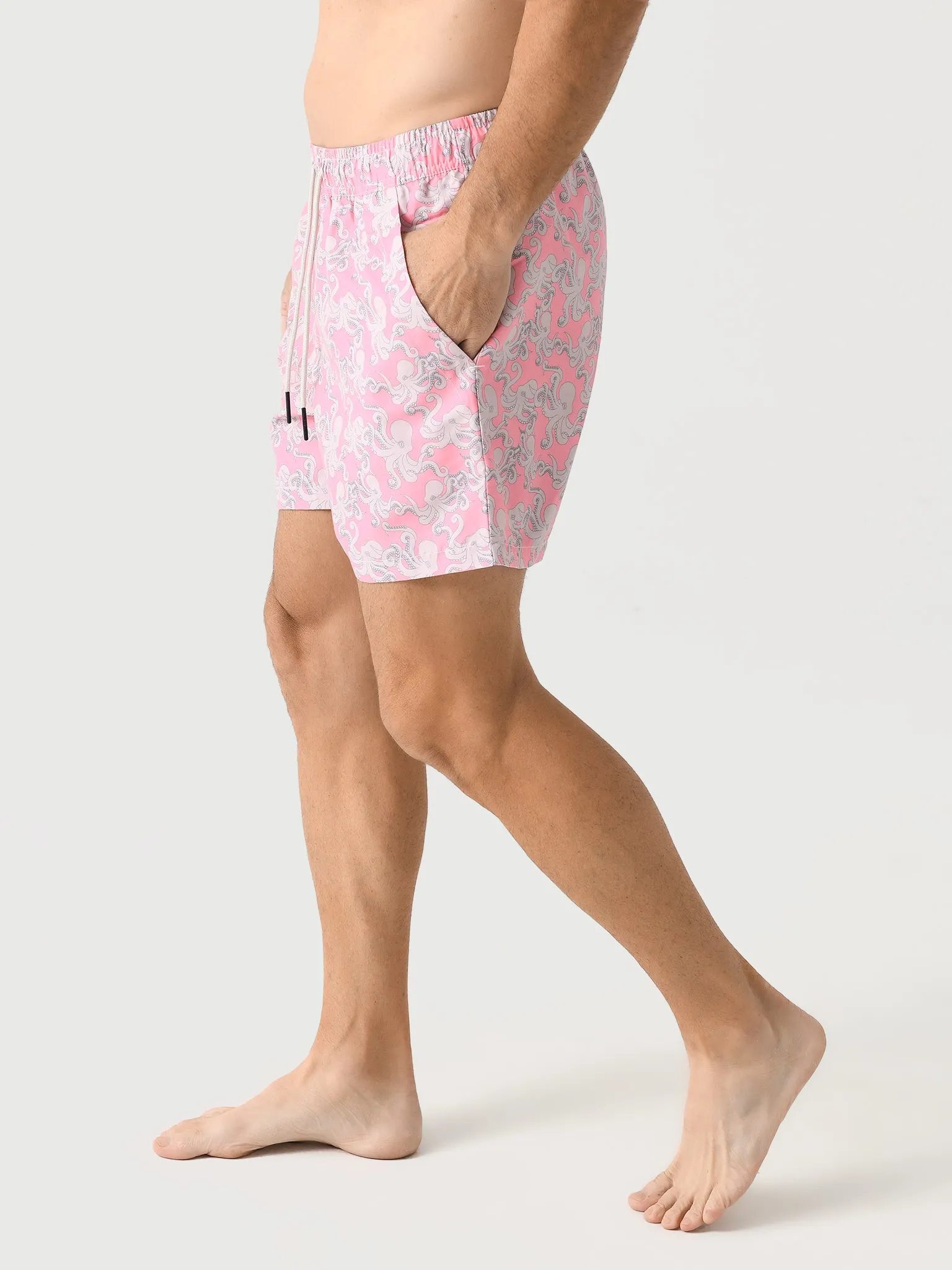 OAS Men's Pink Octo Swim Trunk sold by Saint Bernard product image thumbnail 4