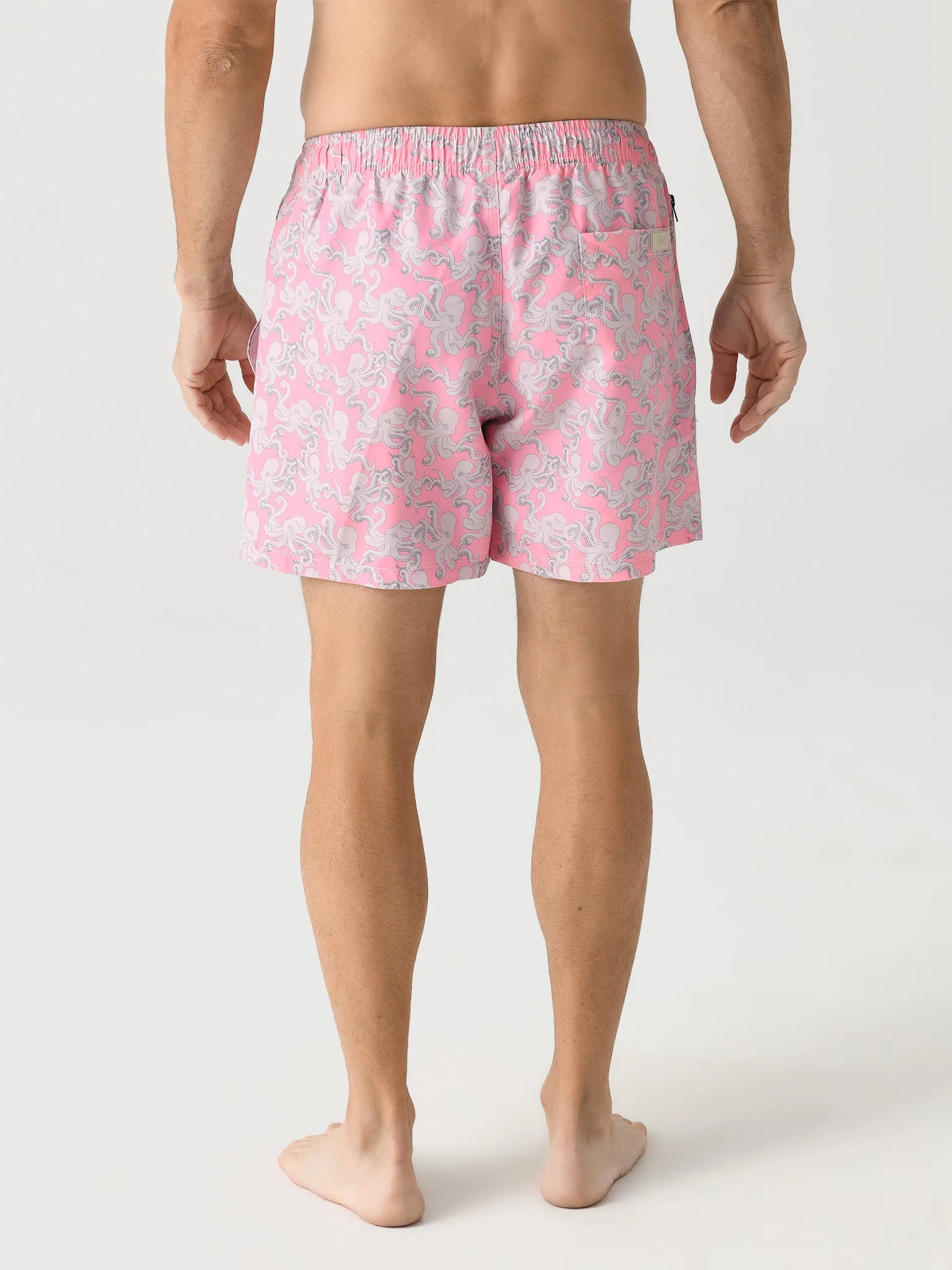 OAS Men's Pink Octo Swim Trunk sold by Saint Bernard product image thumbnail 5
