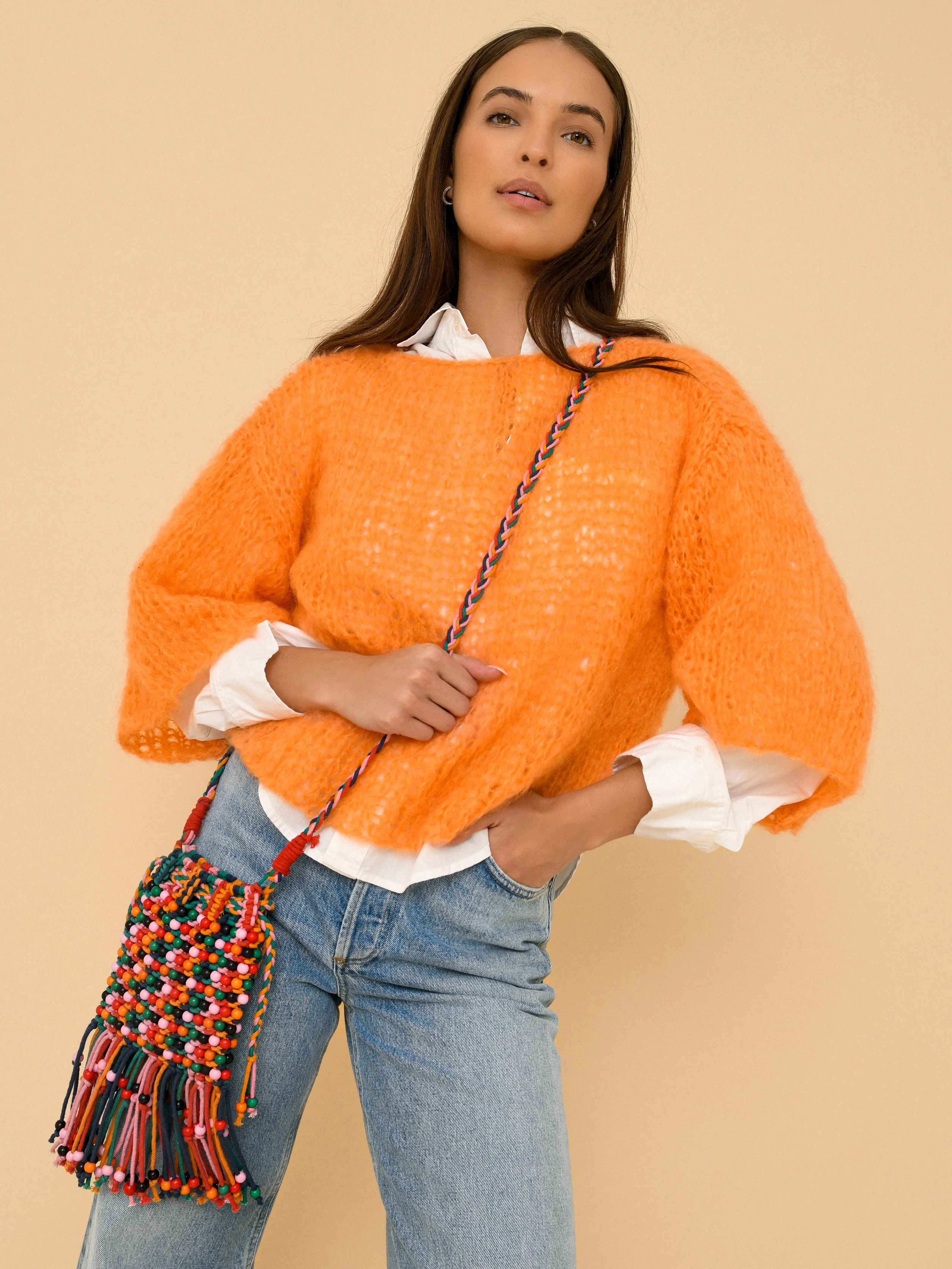 Maiami Women's Light Mohair T-Shirt sold by Saint Bernard product image thumbnail 5