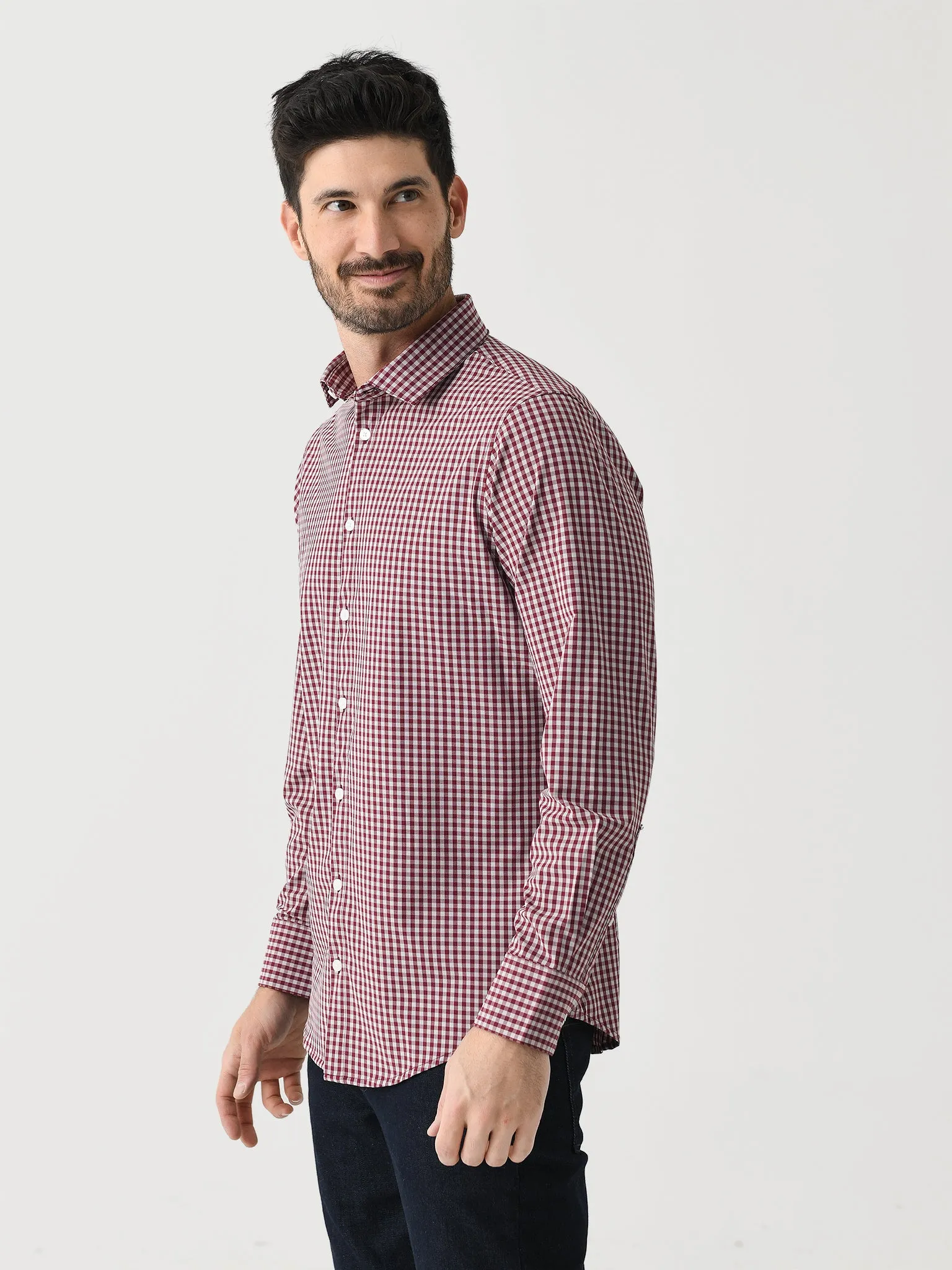 Mizzen+Main Men's Trim Leeward Dress Shirt sold by Saint Bernard product image thumbnail 3