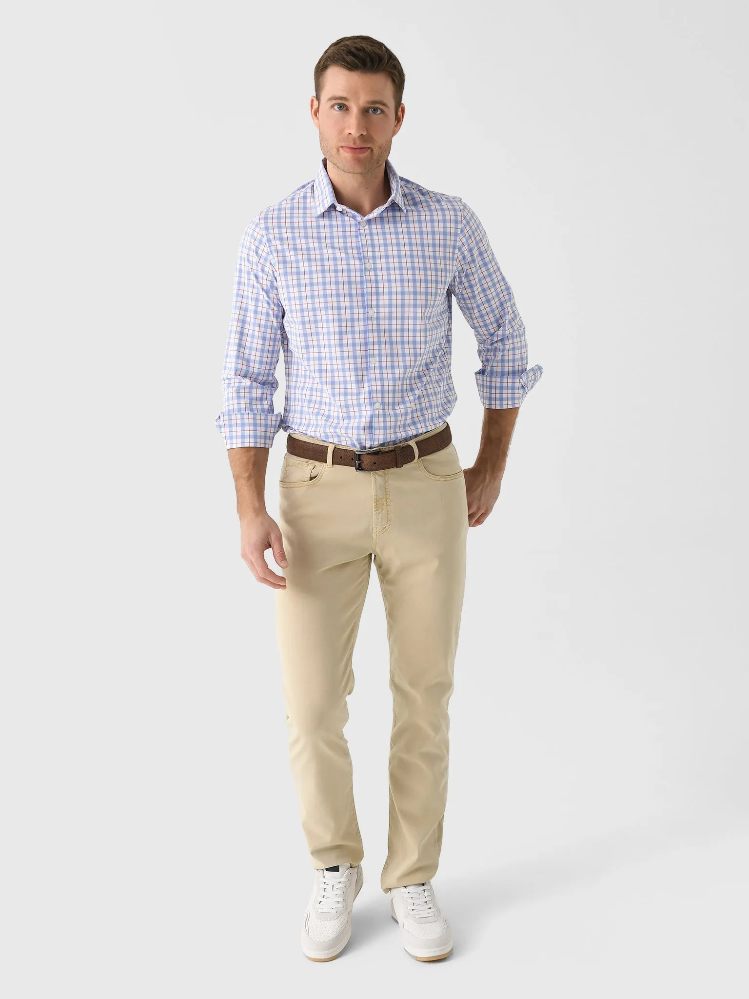 Mizzen+Main Men's Trim Leeward Dress Shirt sold by Saint Bernard product image thumbnail 2