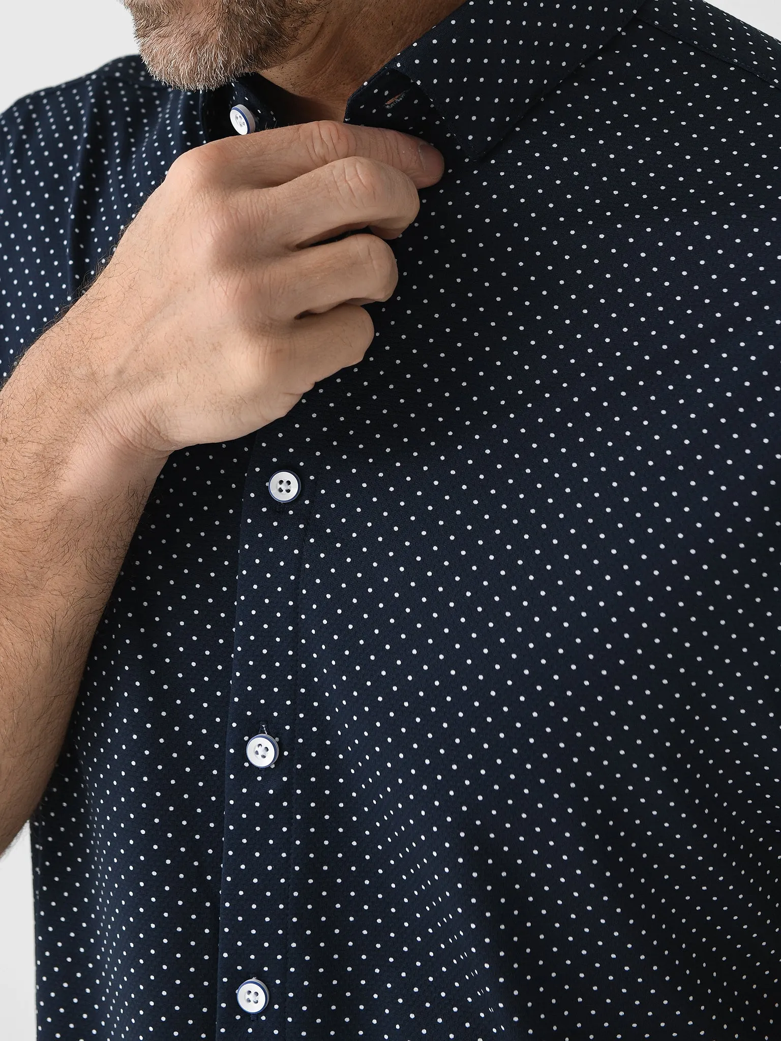 Mizzen+Main Men's Trim Halyard Button-Down Shirt sold by Saint Bernard product image thumbnail 5