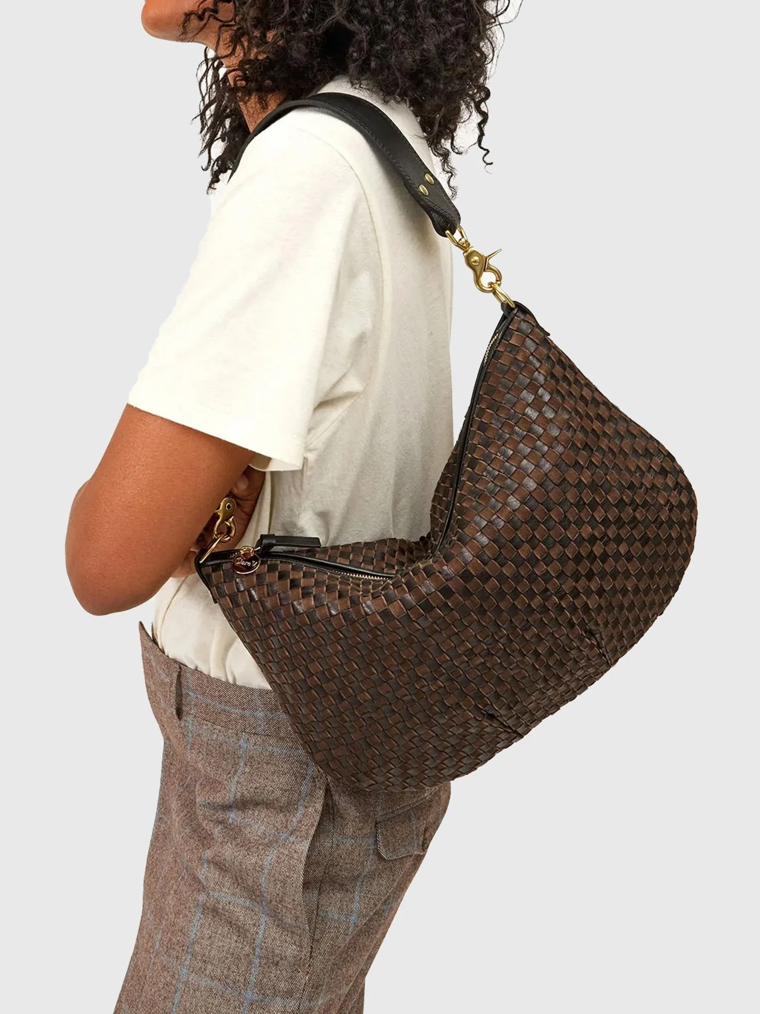 Clare V. Moyen Messenger Bag sold by Saint Bernard product image thumbnail 2