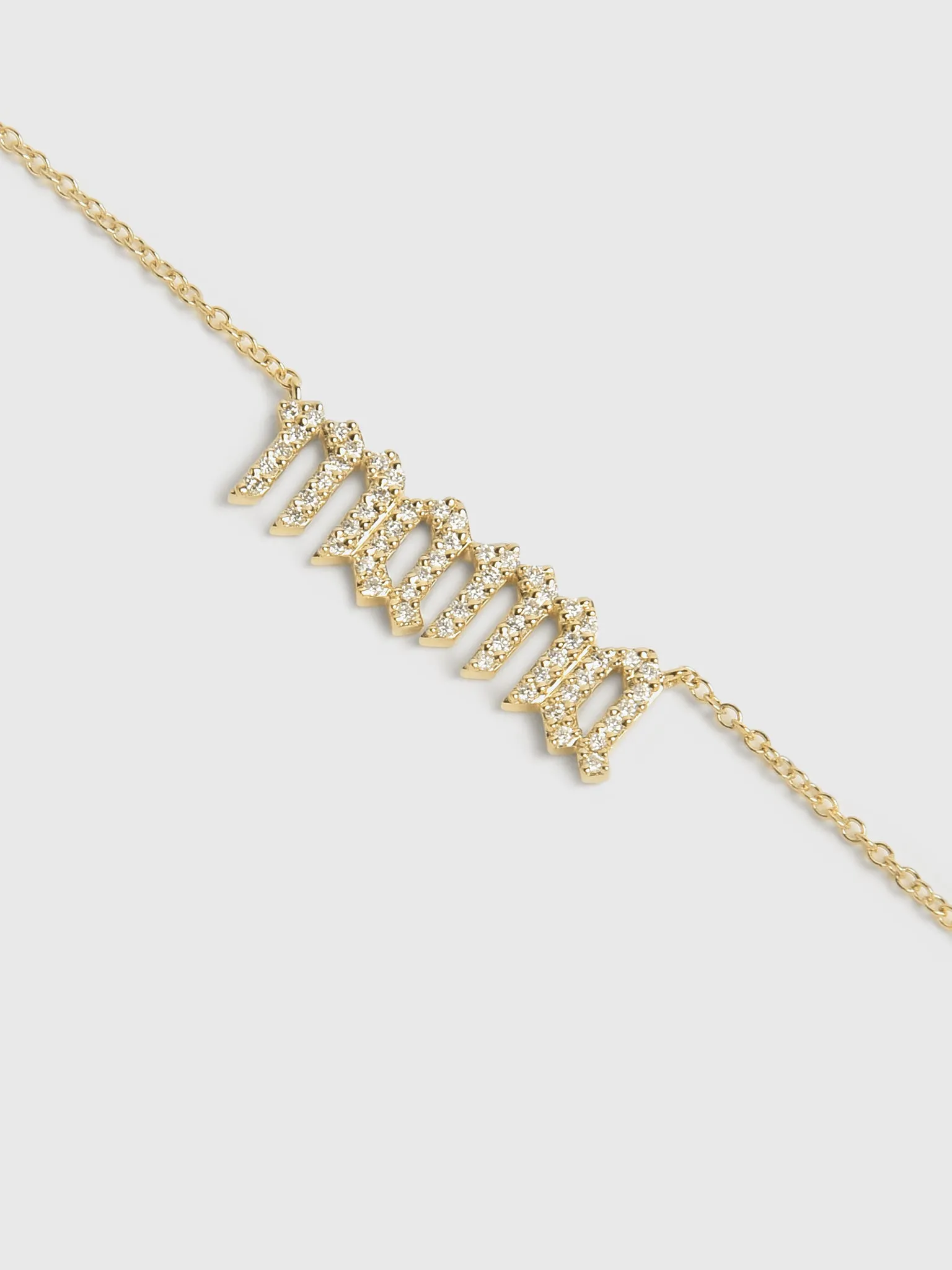 Stone And Strand Diamond Gothic Mama Necklace sold by Saint Bernard product image thumbnail 3