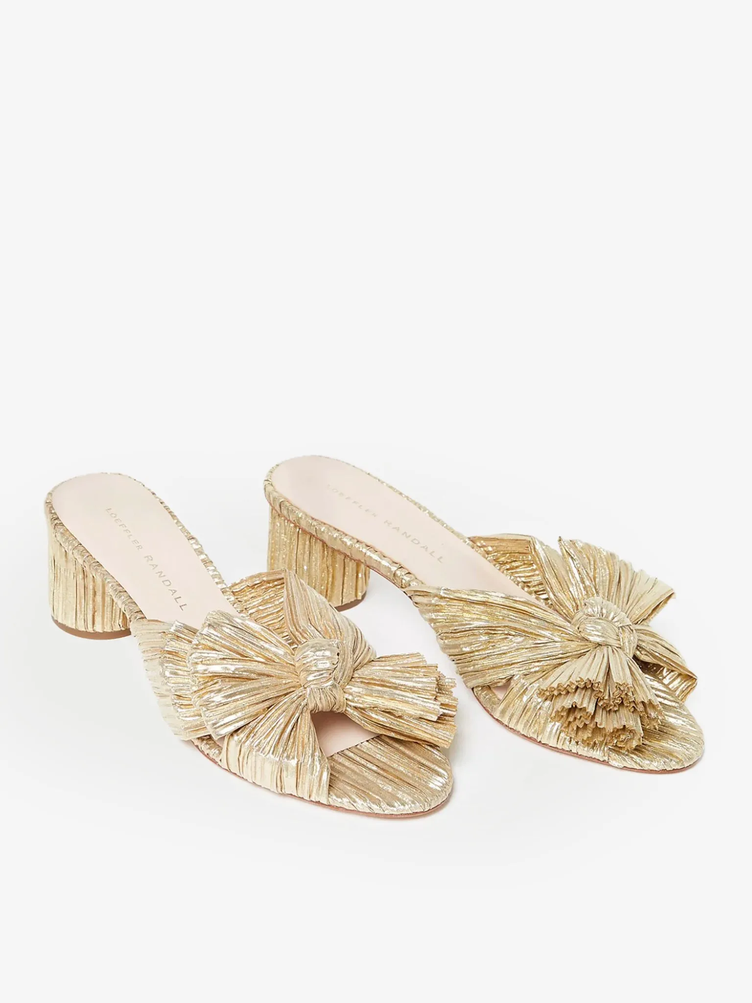 Loeffler Randall Women's Emilia Pleated Bow Heel sold by Saint Bernard product image thumbnail 3