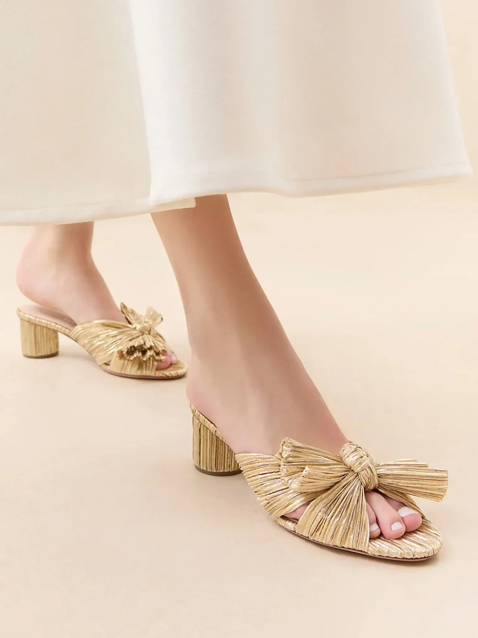 Loeffler Randall Women's Emilia Pleated Bow Heel sold by Saint Bernard product image thumbnail 2
