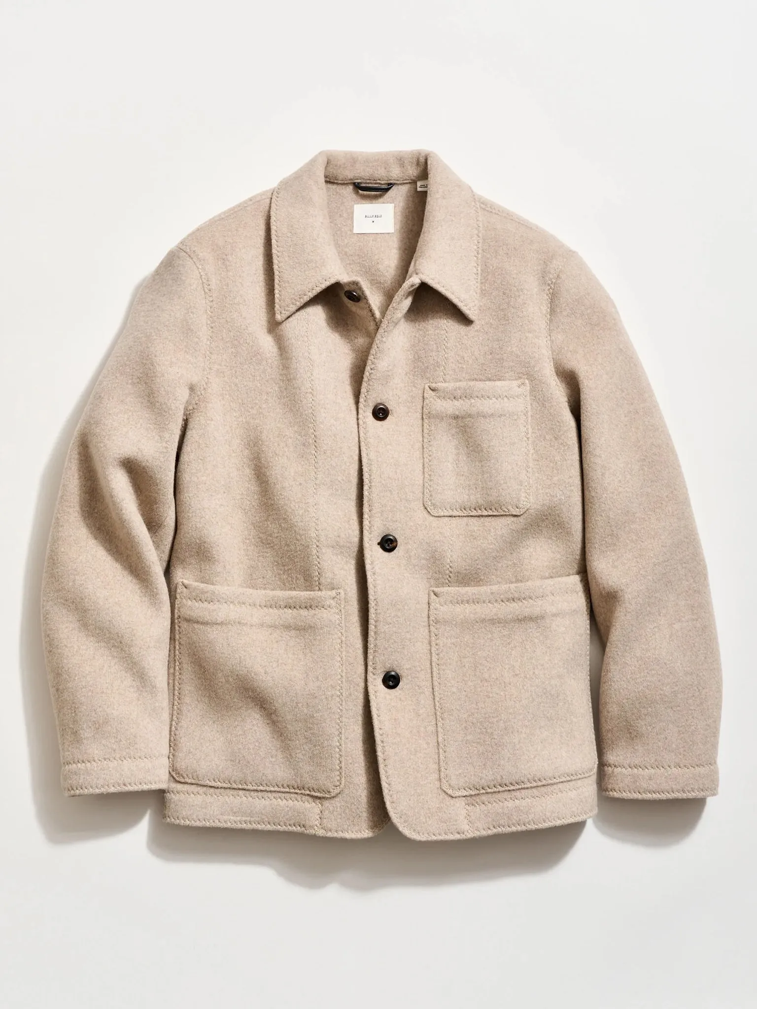 Billy Reid Men's Felted Wool Chore Coat sold by Saint Bernard