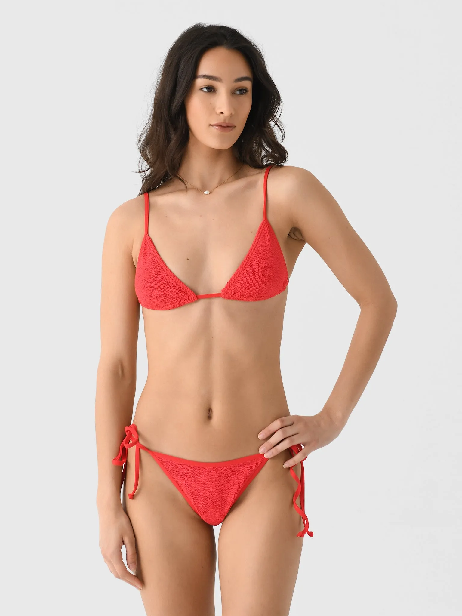 Bond Eye Women's Luana Triangle Bikini Top sold by Saint Bernard
