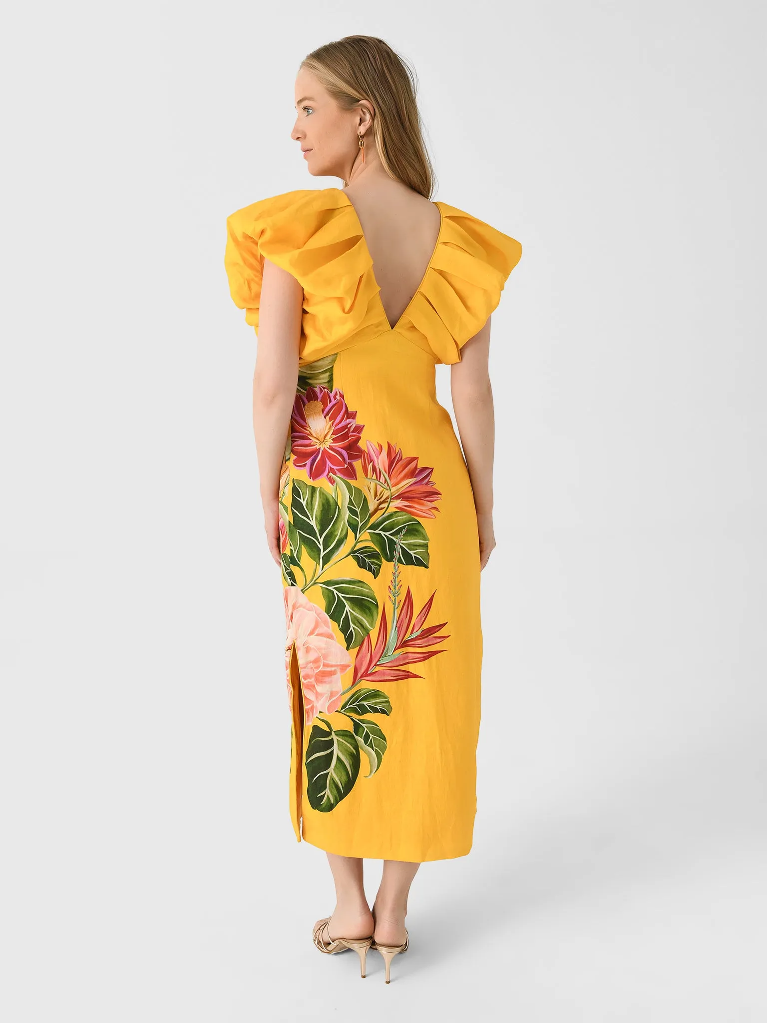 Farm Rio Women's Spring Awakening Midi Dress sold by Saint Bernard product image thumbnail 3
