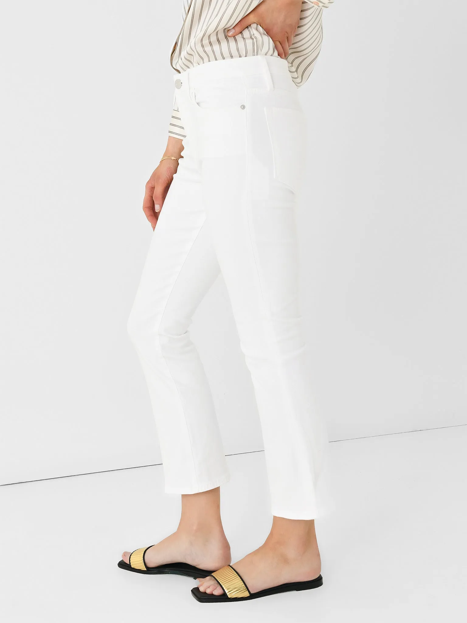 Frame Women's Le Crop Mini Boot Jean sold by Saint Bernard product image thumbnail 3