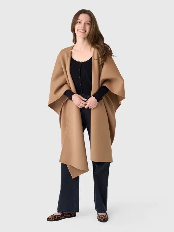 Nanushka Women's Kamin Wool Silk Shawl sold by Saint Bernard