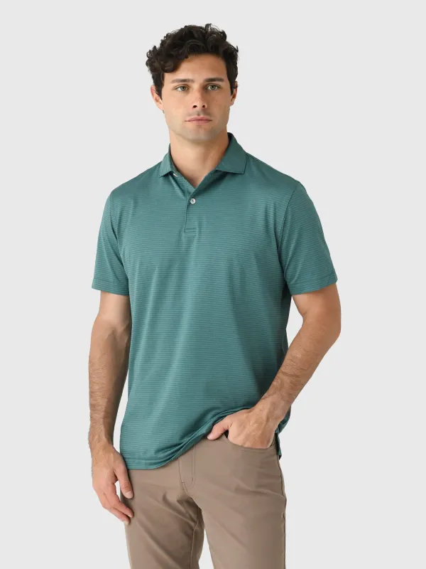 Peter Millar Crown Crafted Men's Empire Performance Jersey Polo sold by Saint Bernard