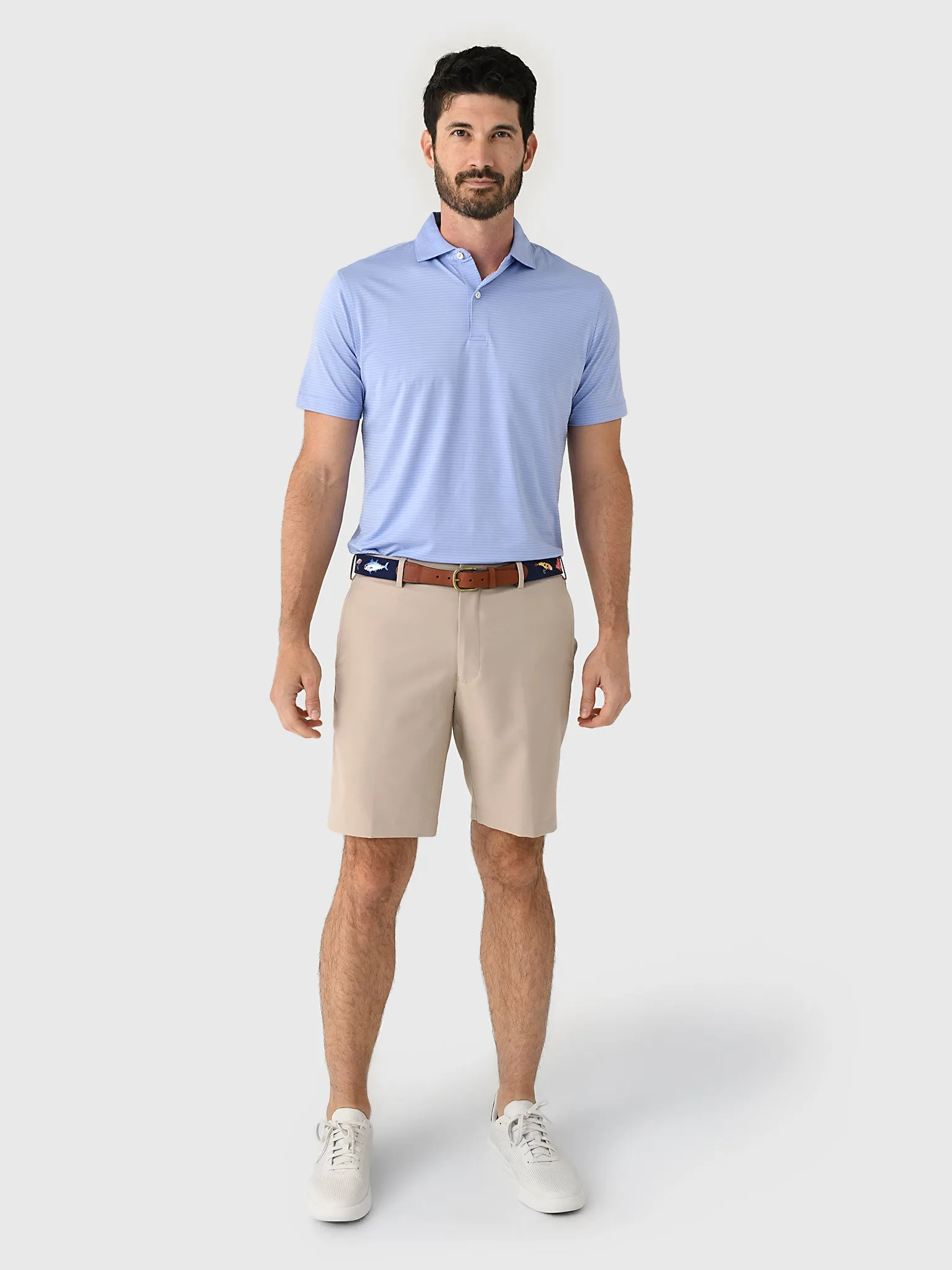 Peter Millar Crown Crafted Men's Empire Performance Jersey Polo sold by Saint Bernard product image thumbnail 5