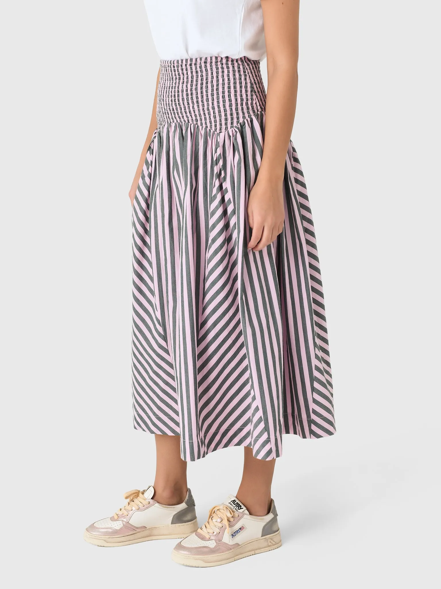 Damson Madder Women's Layla Godet Midi Skirt sold by Saint Bernard product image thumbnail 3