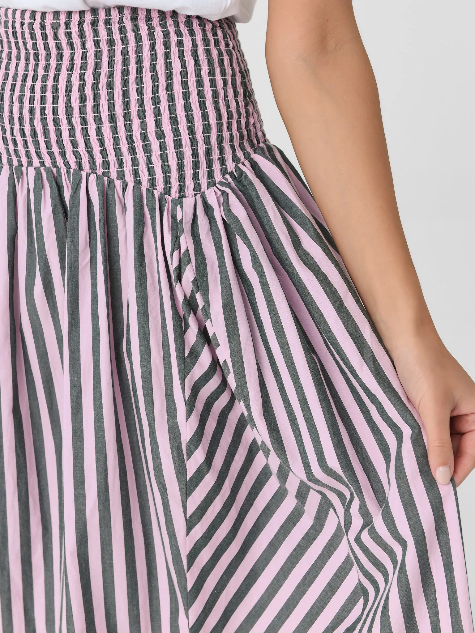 Damson Madder Women's Layla Godet Midi Skirt sold by Saint Bernard product image thumbnail 5