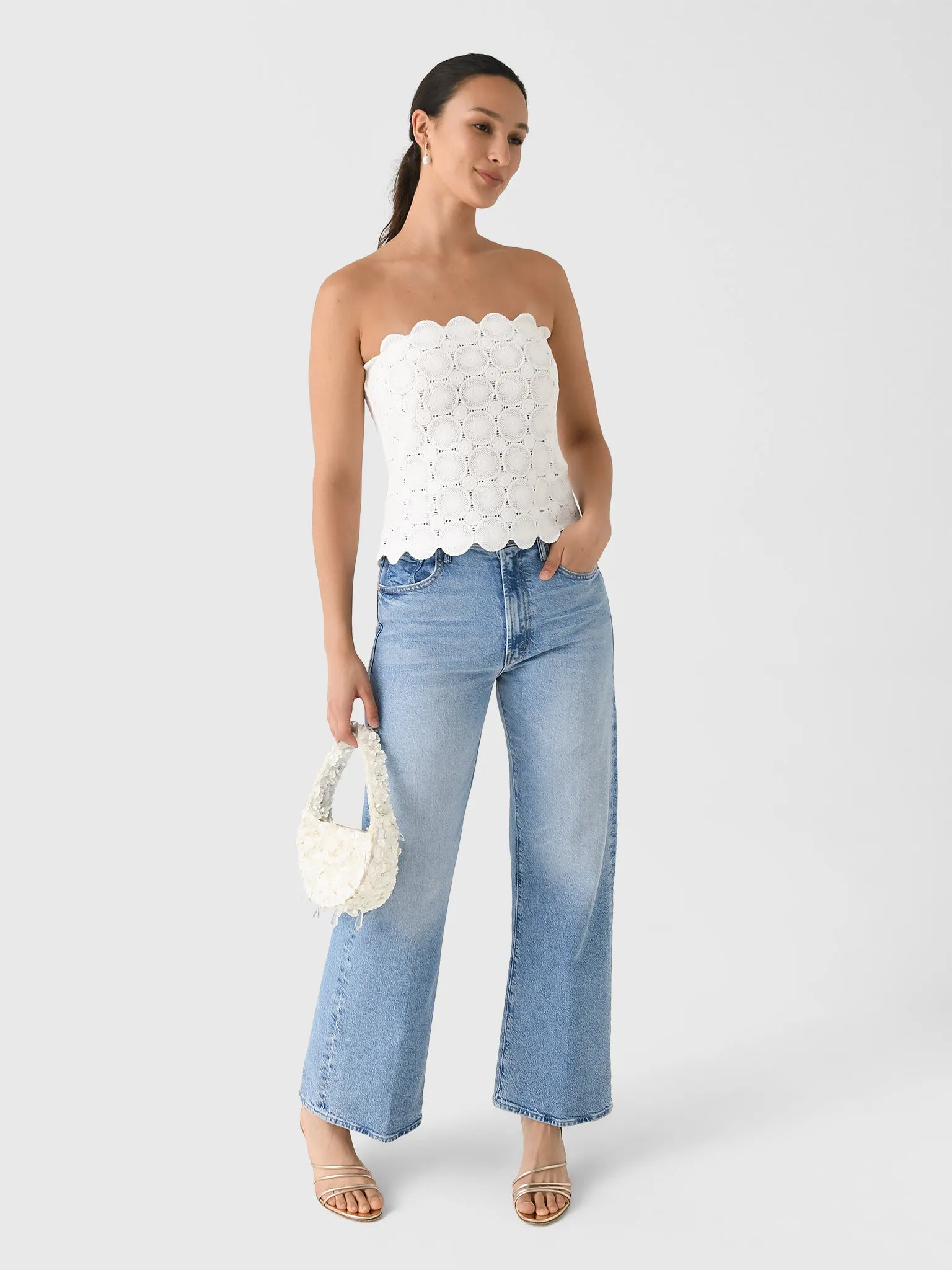 St. Agni Women's Doily Top sold by Saint Bernard product image thumbnail 2