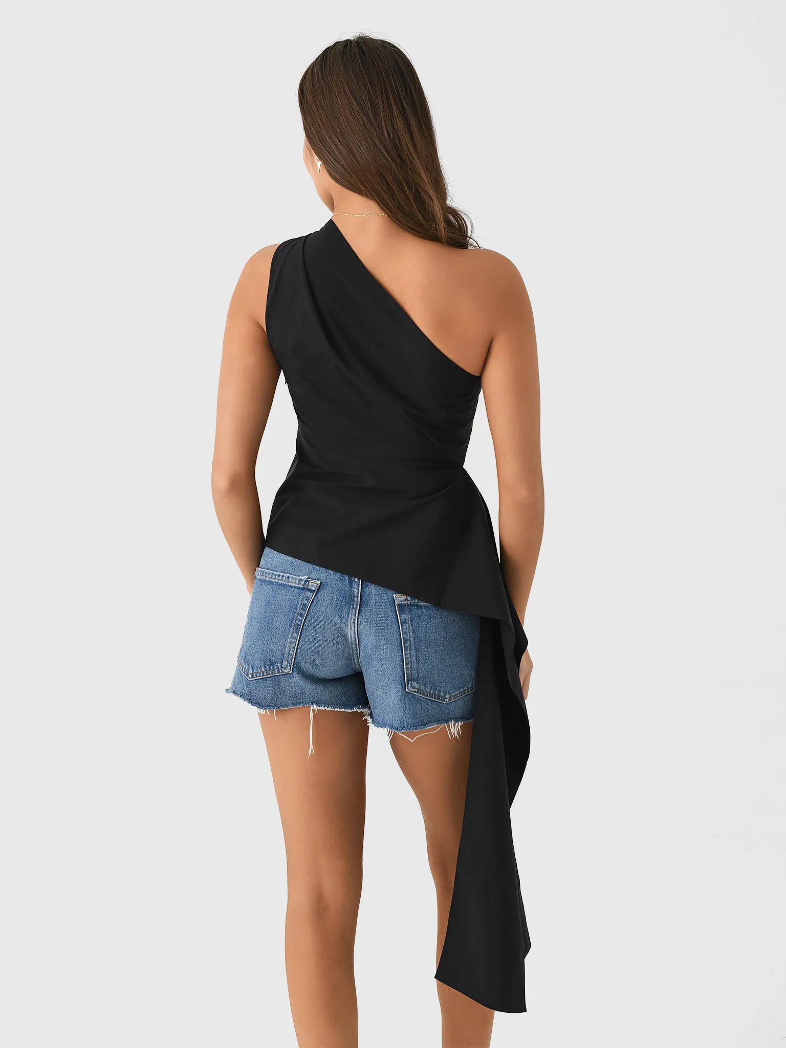 St. Agni Women's Asymm Origami Top sold by Saint Bernard product image thumbnail 4