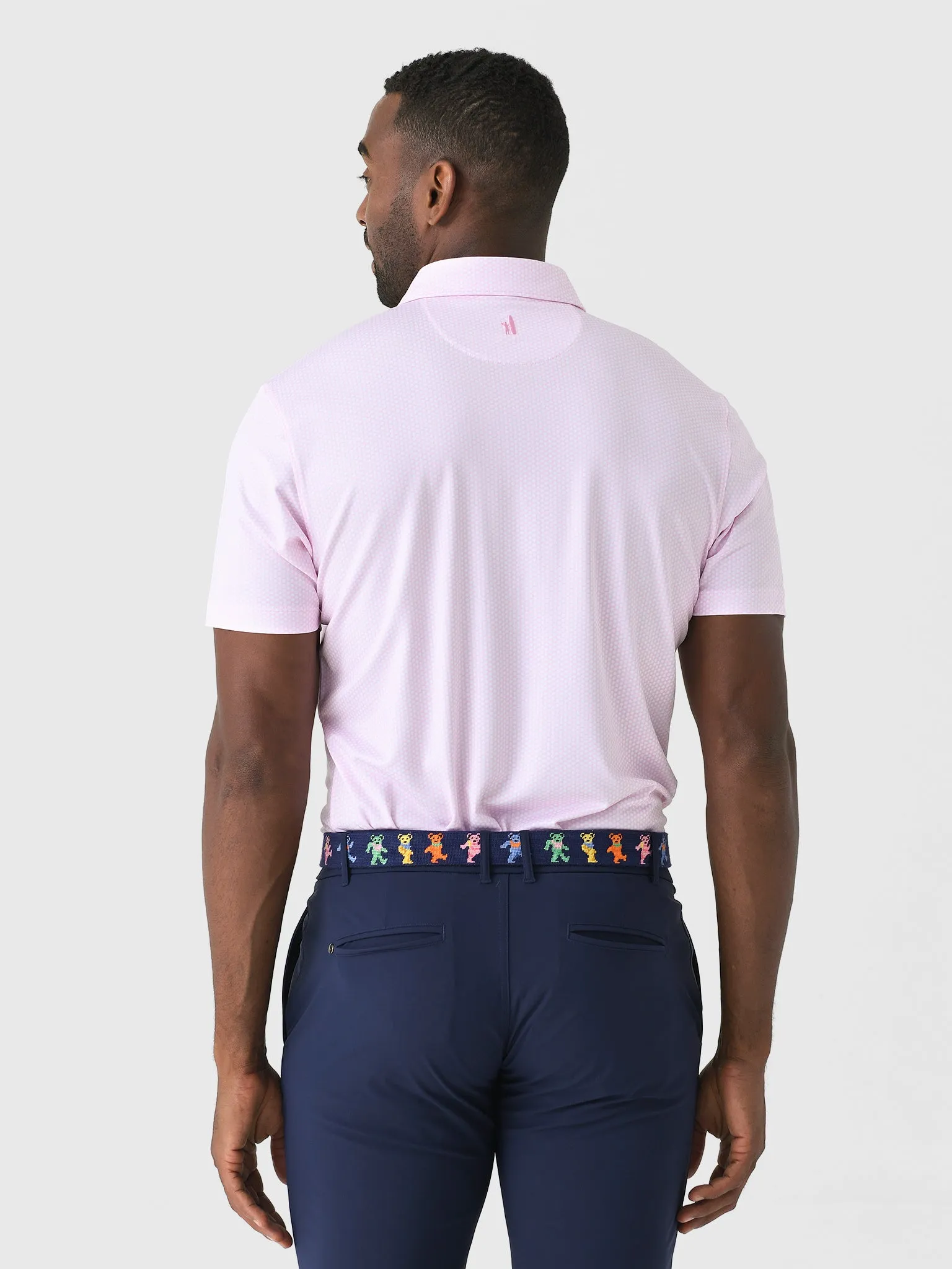 Johnnie-O Men's Hex Performance Jersey Polo sold by Saint Bernard product image thumbnail 4