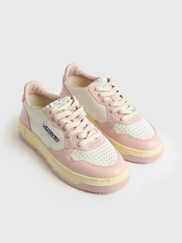 Autry Women's Medalist Low Sneaker made by Autry