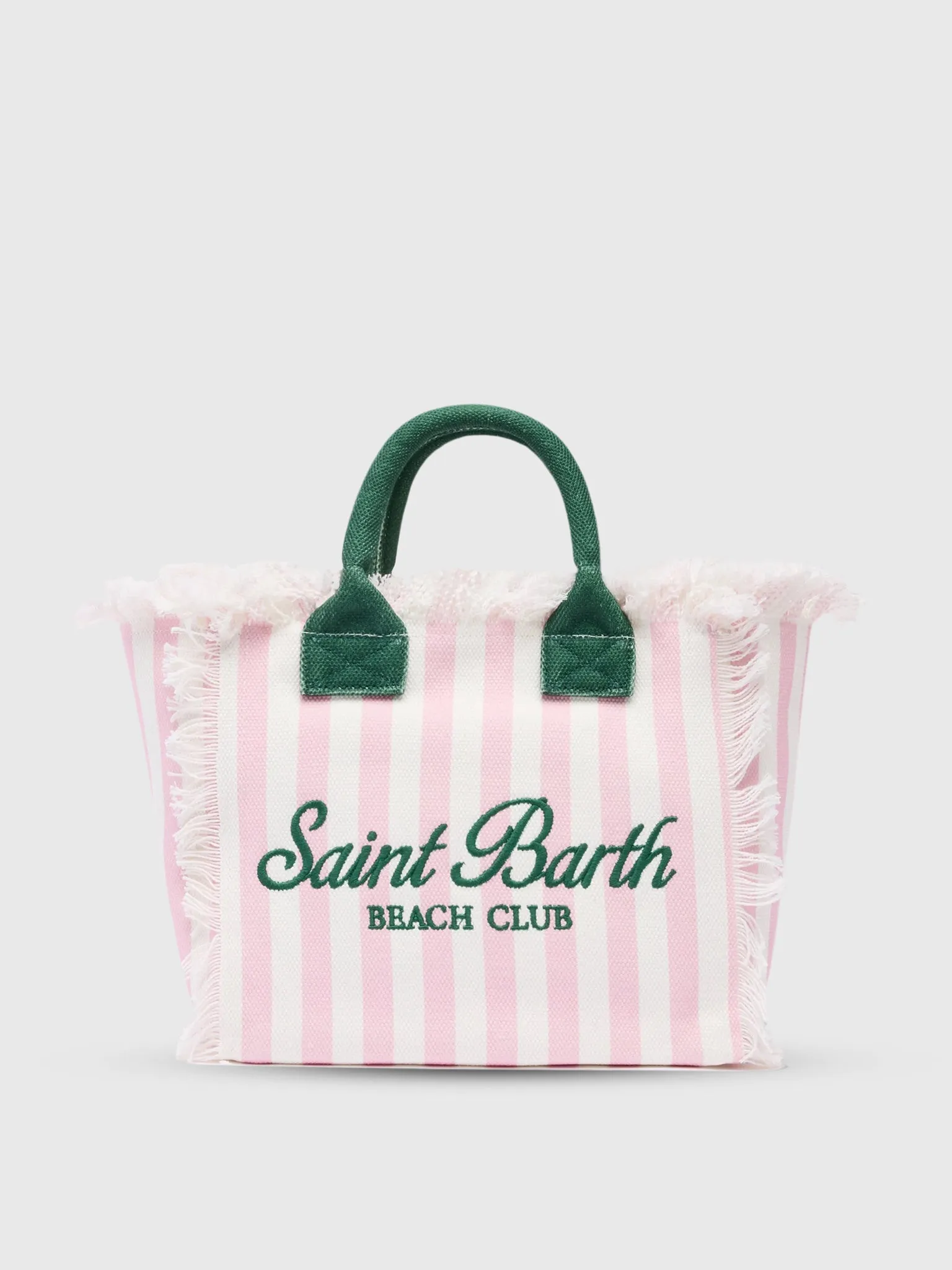 MC2 Saint Barth Vanity Canvas Striped Handbag sold by Saint Bernard
