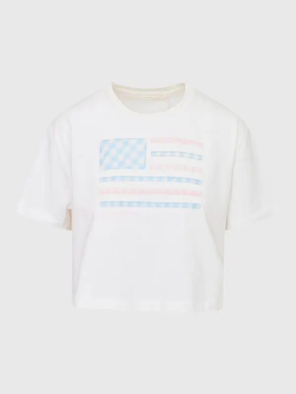 LoveShackFancy Women's Nyssa Tee sold by Saint Bernard