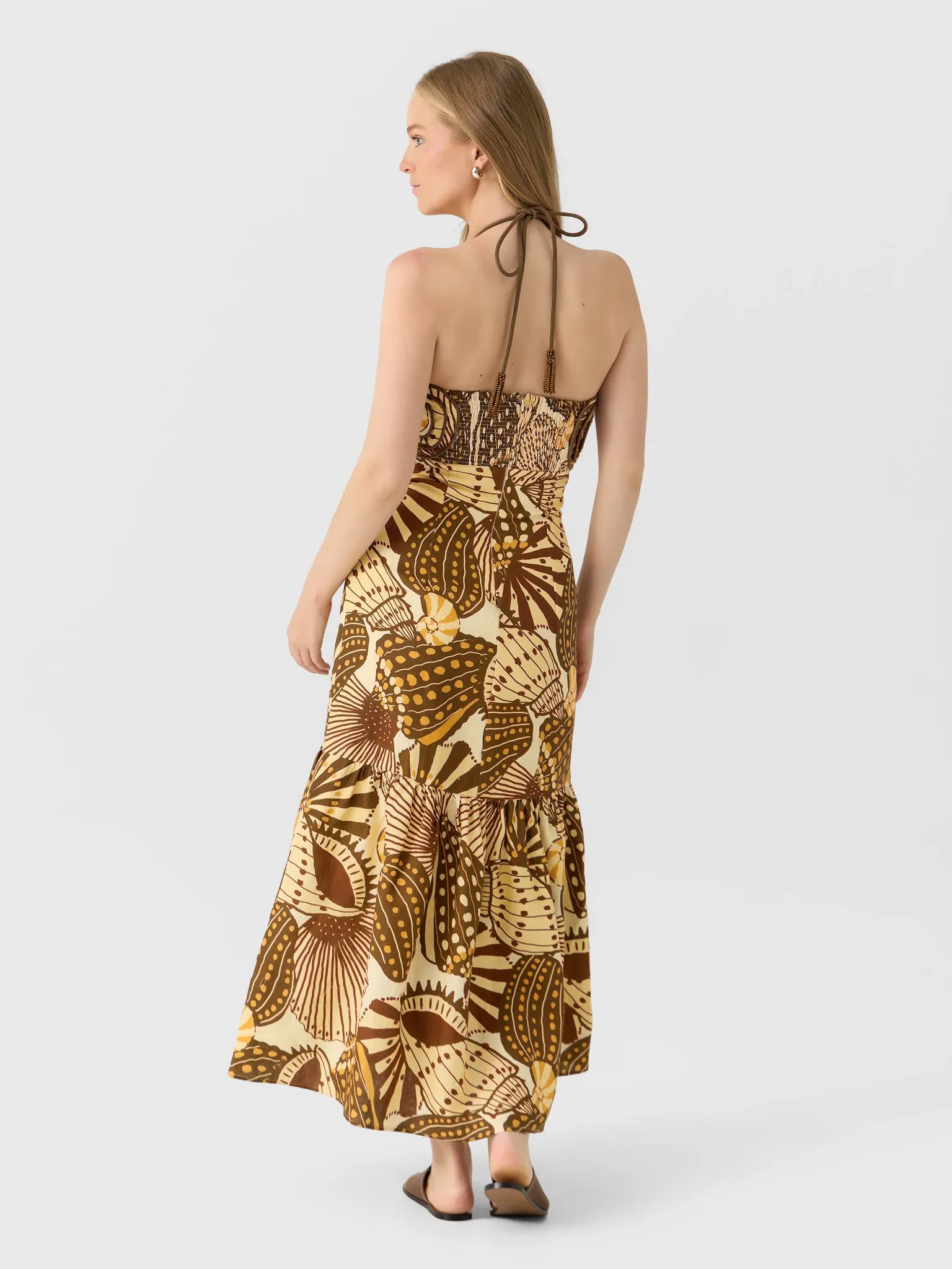 Farm Rio Women's Sleeveless Shell Mix Maxi Dress sold by Saint Bernard product image thumbnail 3