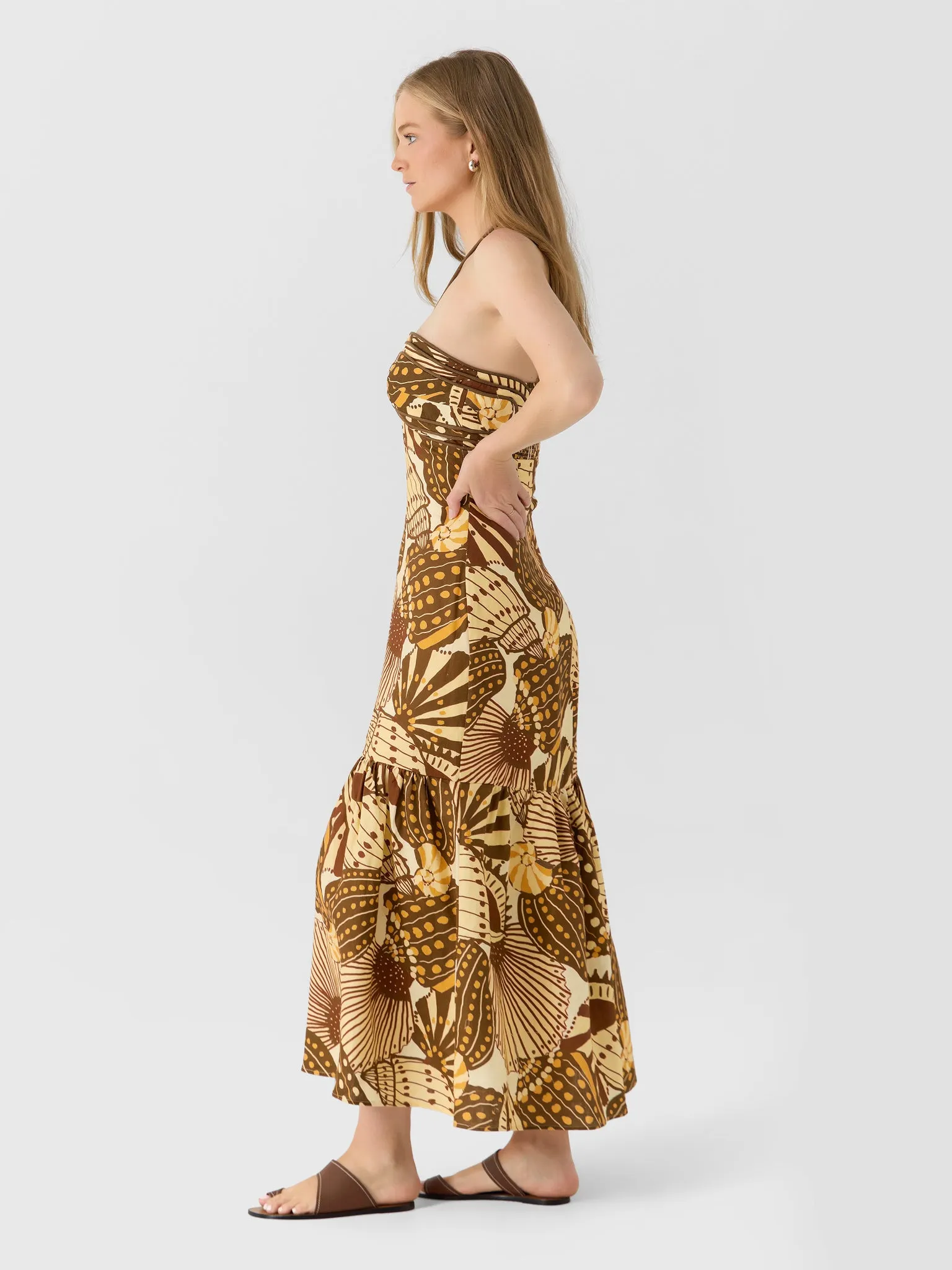 Farm Rio Women's Sleeveless Shell Mix Maxi Dress sold by Saint Bernard product image thumbnail 2