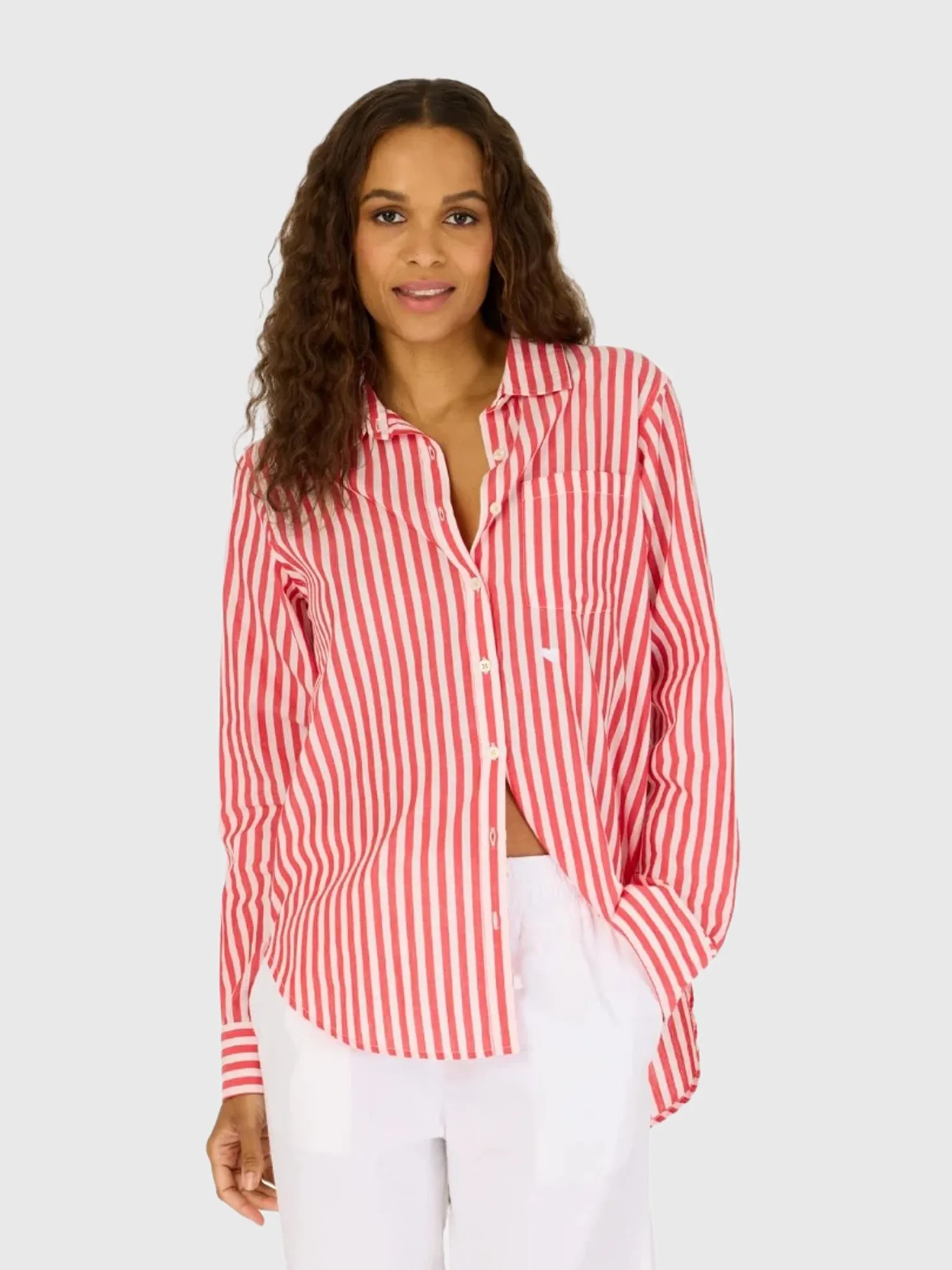Kerri Rosenthal Women's Mia Stripe Shirt sold by Saint Bernard product image thumbnail 2