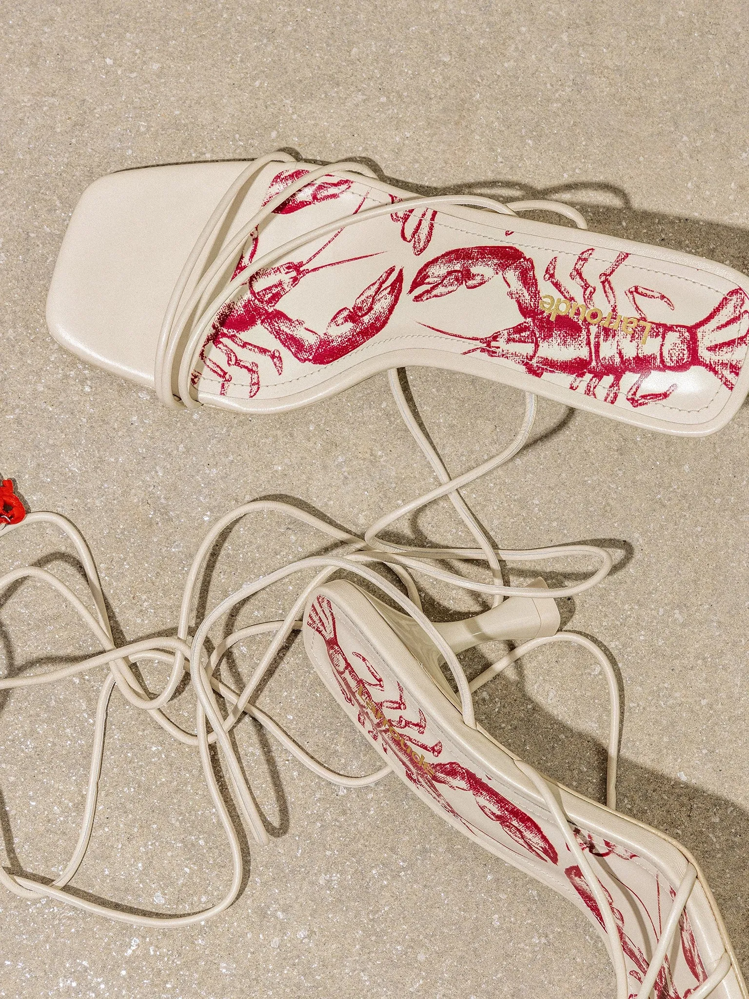 Larroude Women's Nadia Heel Sandal sold by Saint Bernard product image thumbnail 2