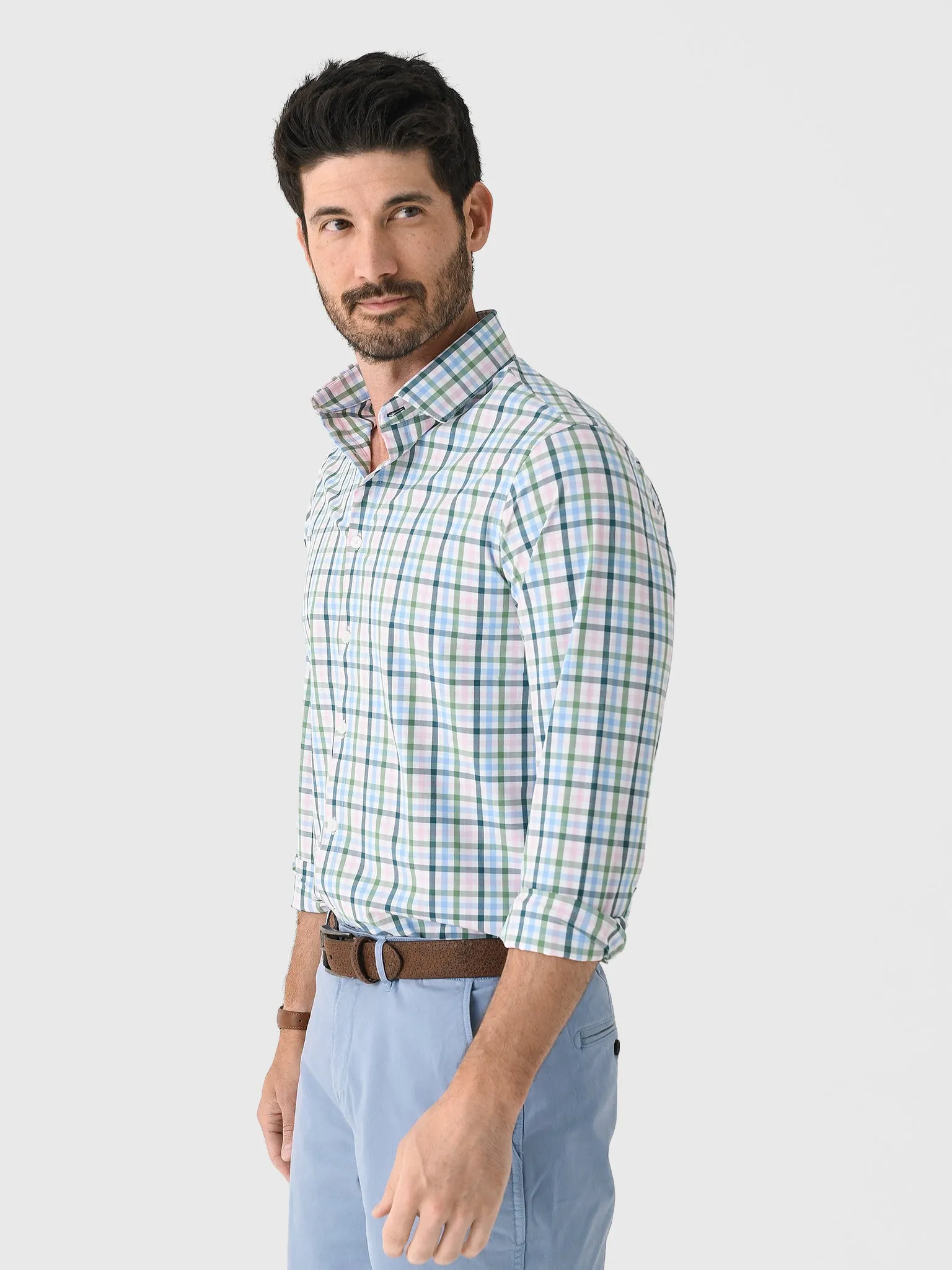 Mizzen+Main Men's Trim Leeward Dress Shirt sold by Saint Bernard product image thumbnail 3