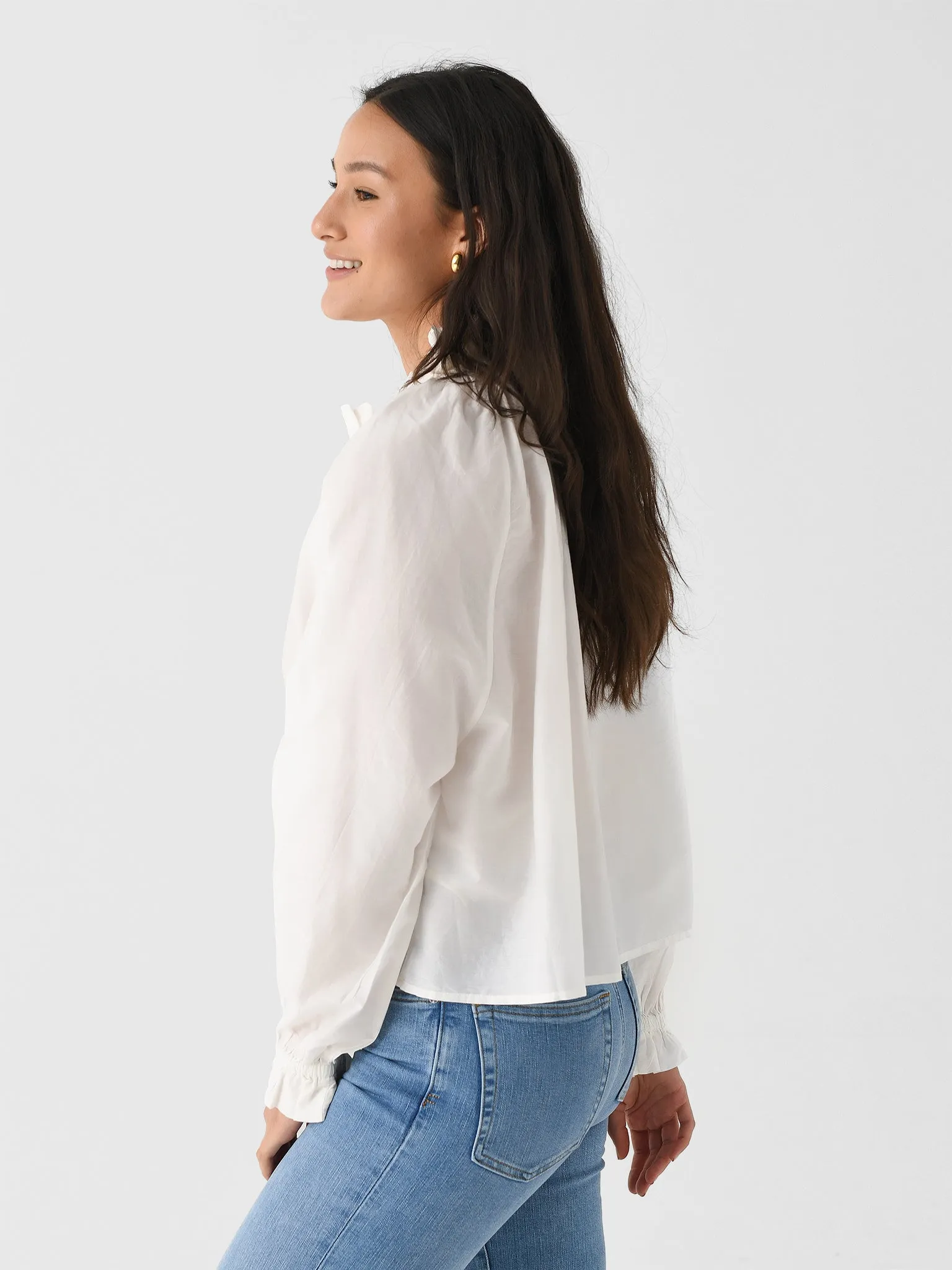 Citizens Of Humanity Women's Iris Ruffled Top sold by Saint Bernard product image thumbnail 3