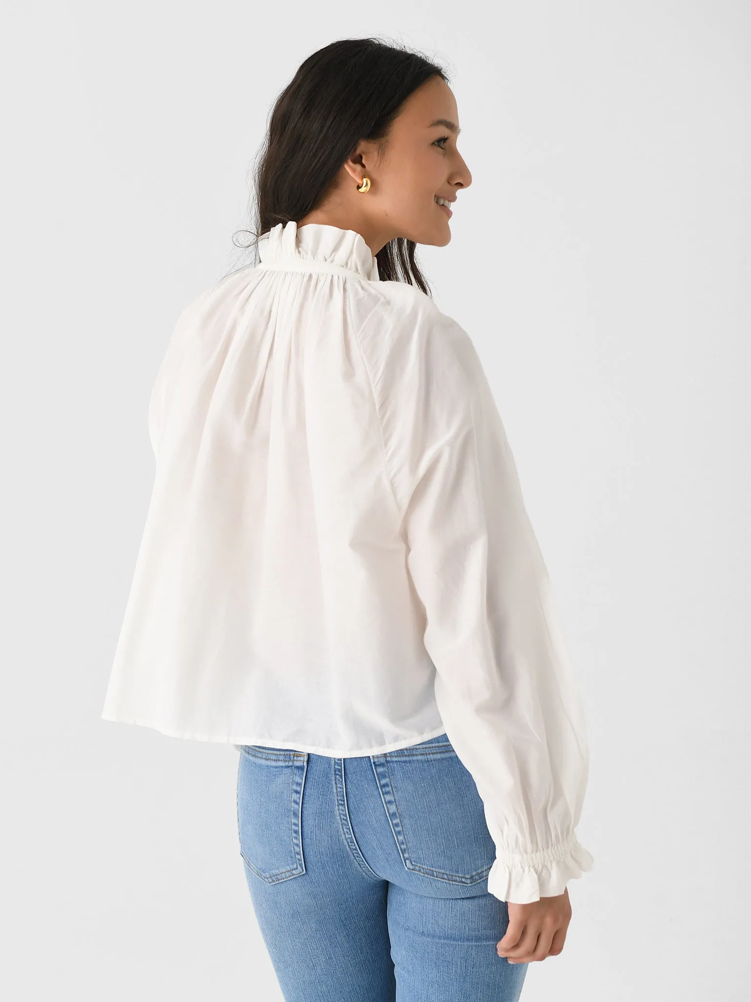 Citizens Of Humanity Women's Iris Ruffled Top sold by Saint Bernard product image thumbnail 4