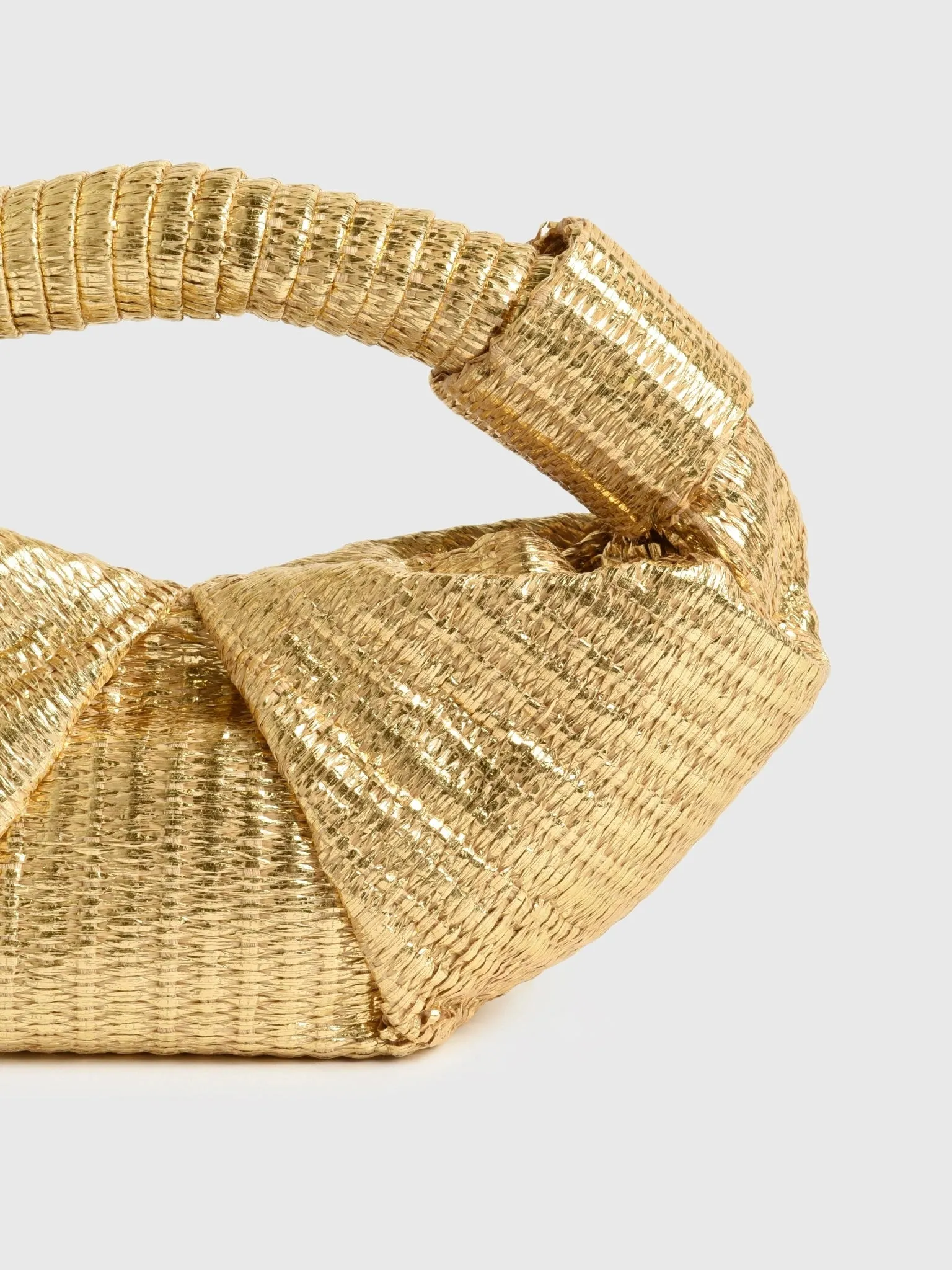 Simon Miller Metallic Raffia Lopsy Bag sold by Saint Bernard product image thumbnail 2