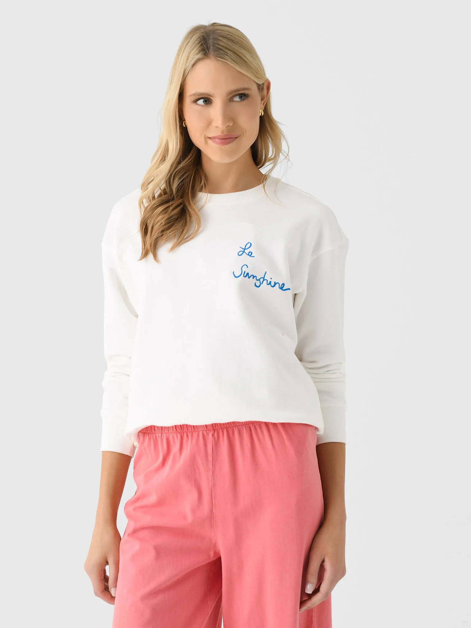 Kerri Rosenthal Women's Ex-Boyfriend Le Sunshine Sweatshirt sold by Saint Bernard