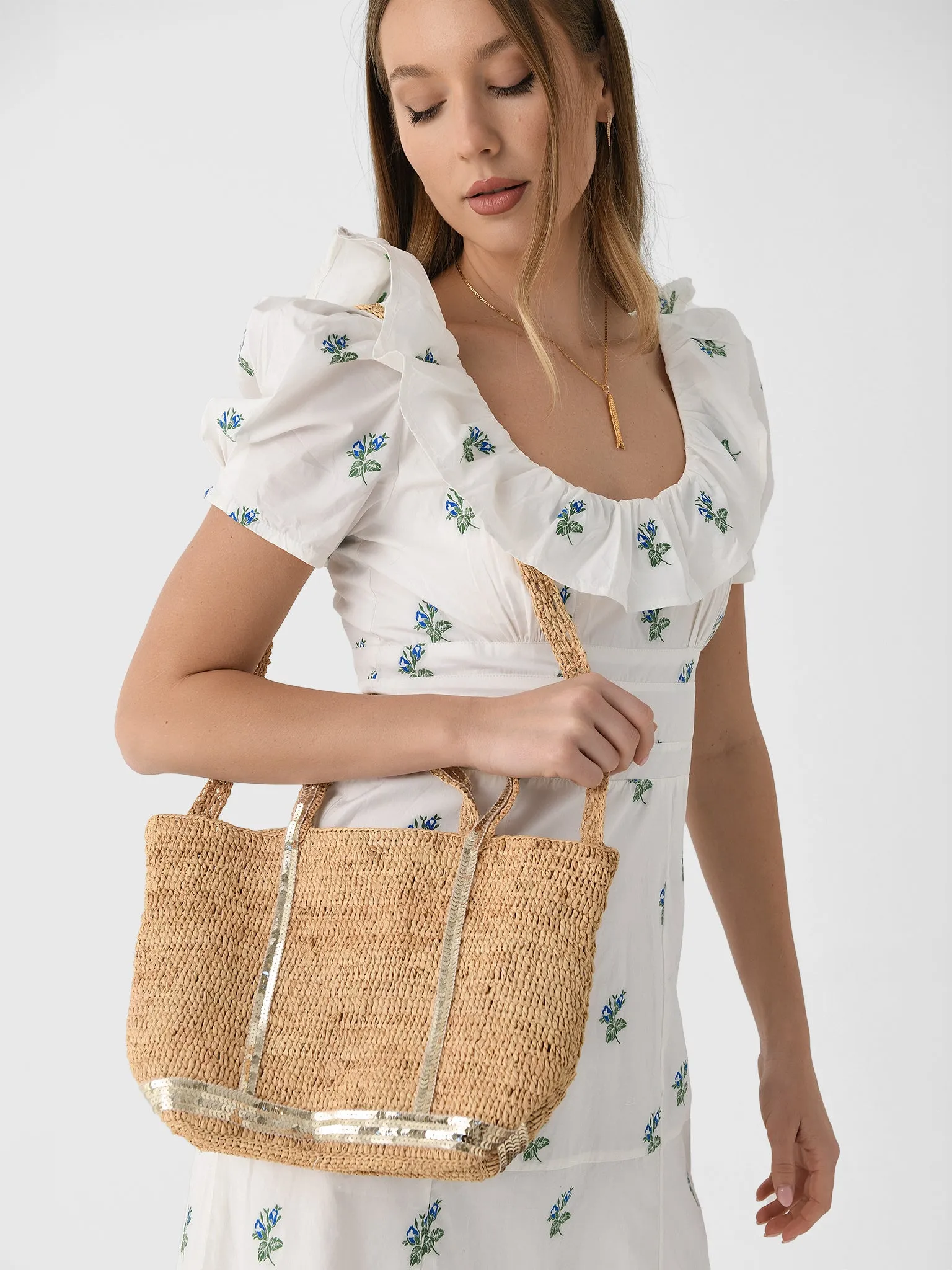 Vanessa Bruno Raffia S Cabas Tote sold by Saint Bernard product image thumbnail 2