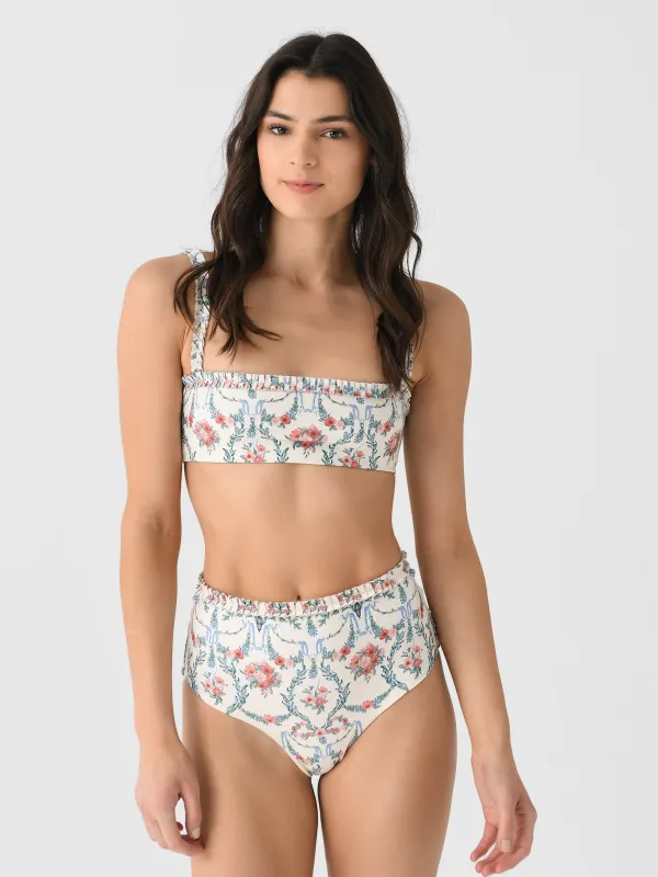 Agua By Agua Bendita Women's Olmo Mosqueta Bikini Top made by Saint Bernard