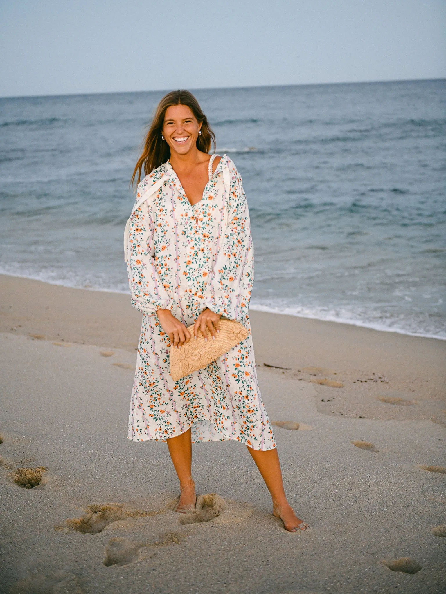 Agua By Agua Bendita Women's Zircón Chinesis Midi Dress sold by Saint Bernard product image thumbnail 2