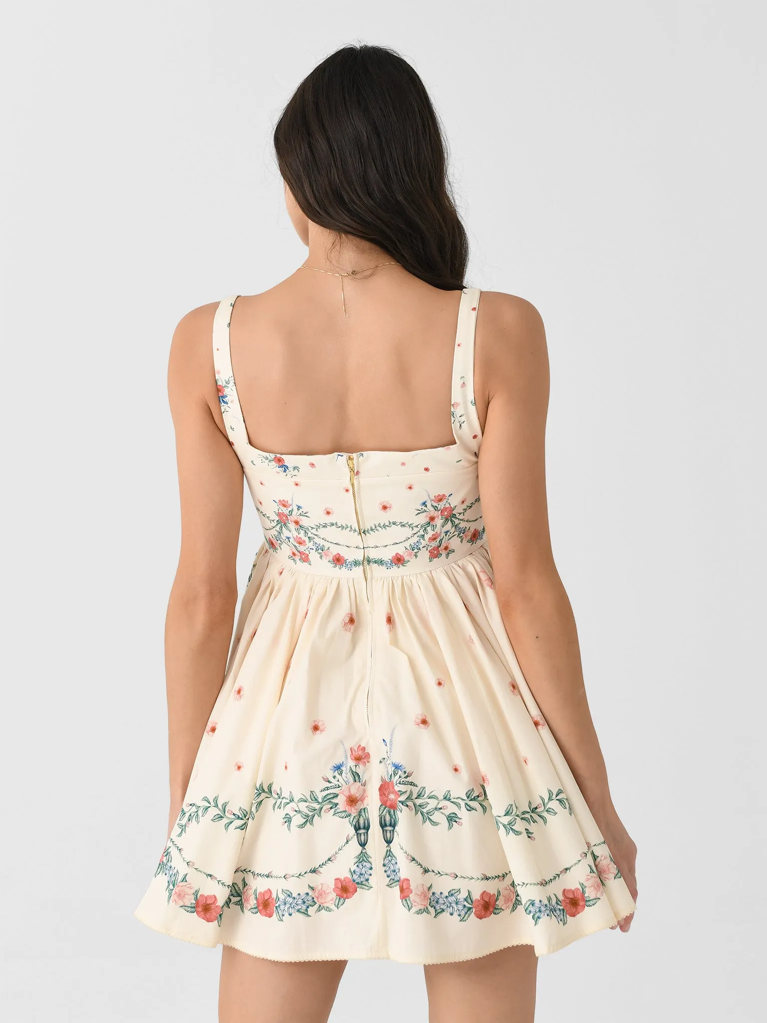 Agua By Agua Bendita Women's Hierbabuena Mosqueta Mini Dress sold by Saint Bernard product image thumbnail 4