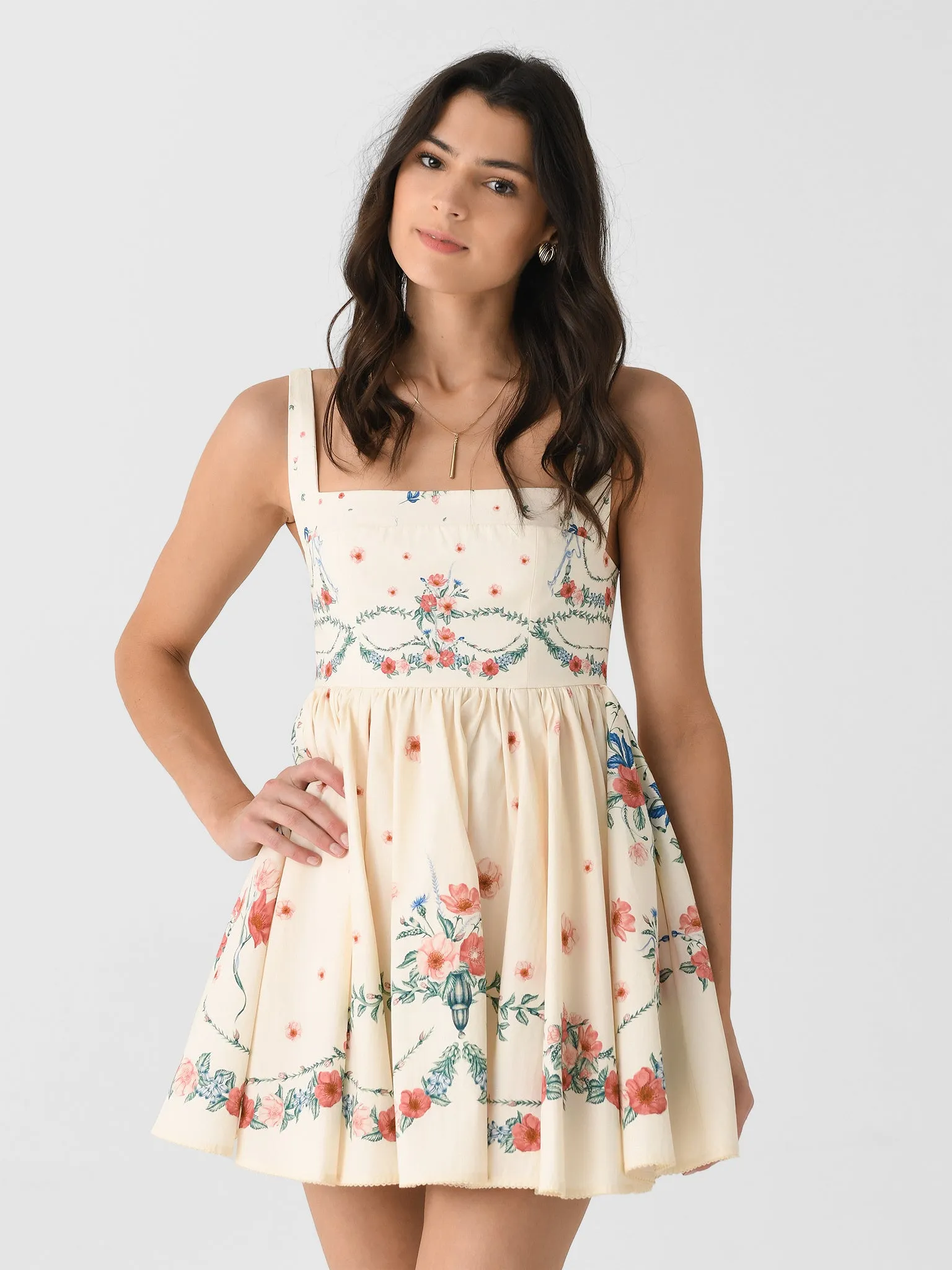 Agua By Agua Bendita Women's Hierbabuena Mosqueta Mini Dress sold by Saint Bernard