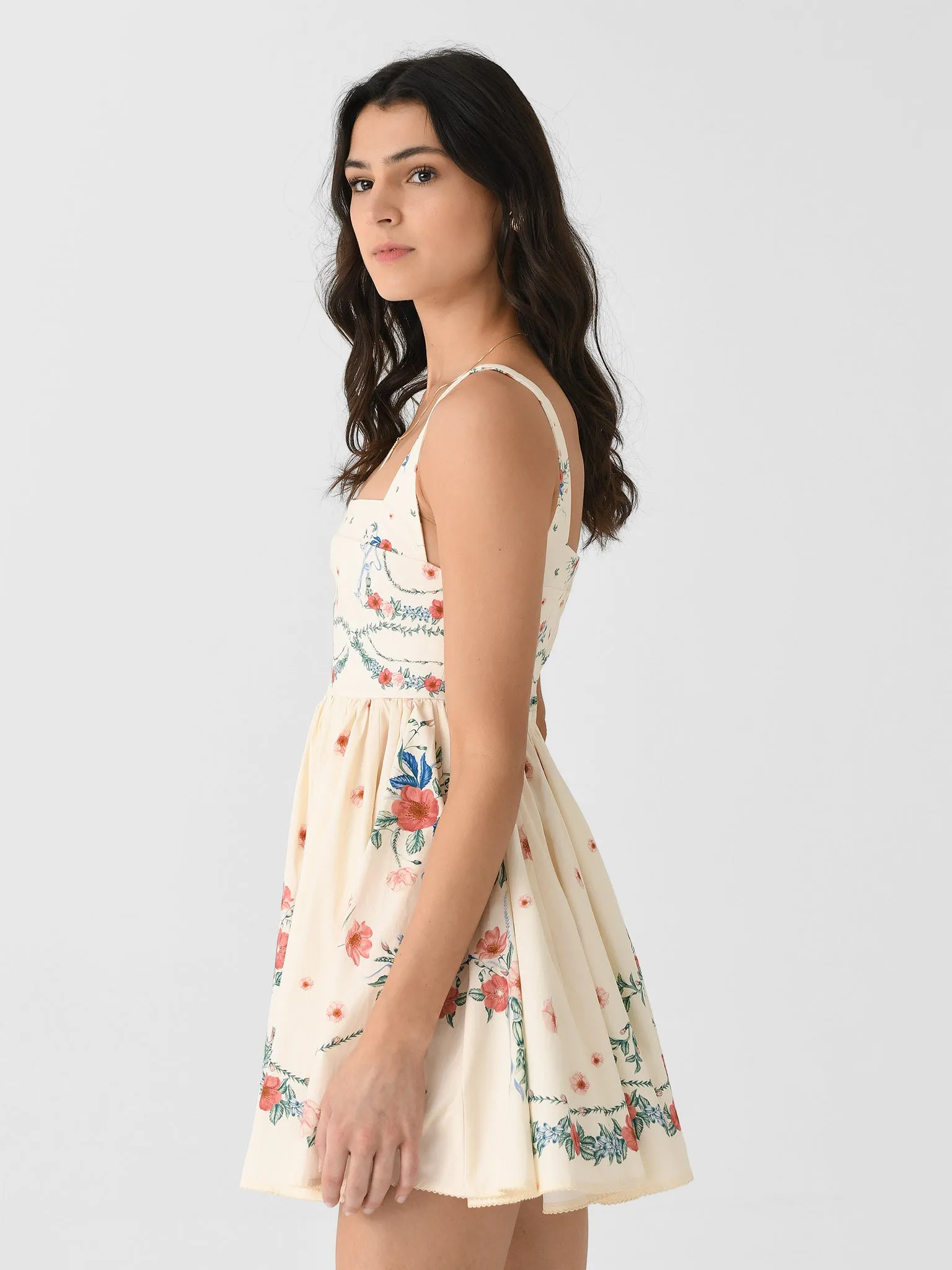 Agua By Agua Bendita Women's Hierbabuena Mosqueta Mini Dress sold by Saint Bernard product image thumbnail 3