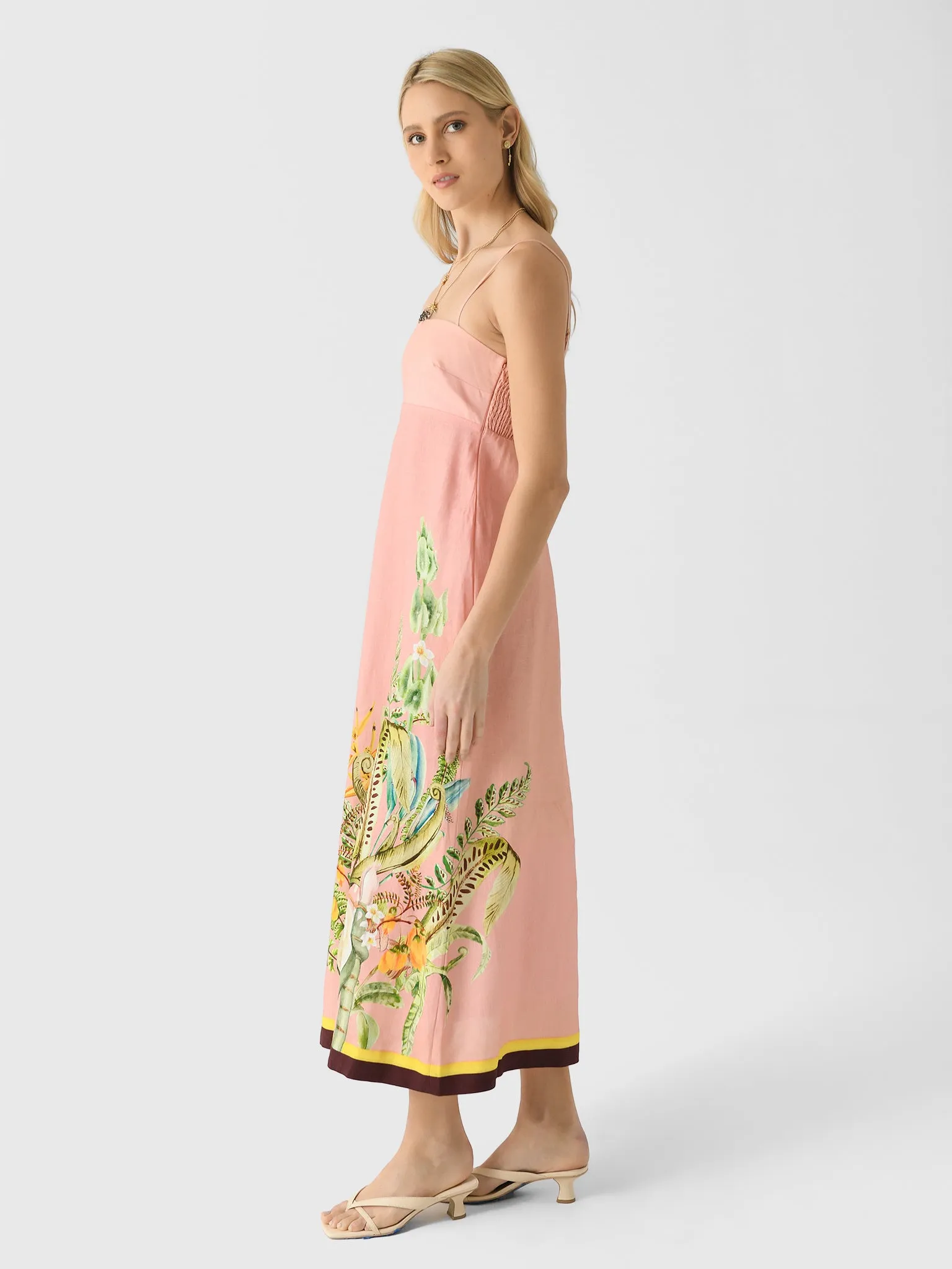 Alemais Women's Papaya Sundress sold by Saint Bernard product image thumbnail 2